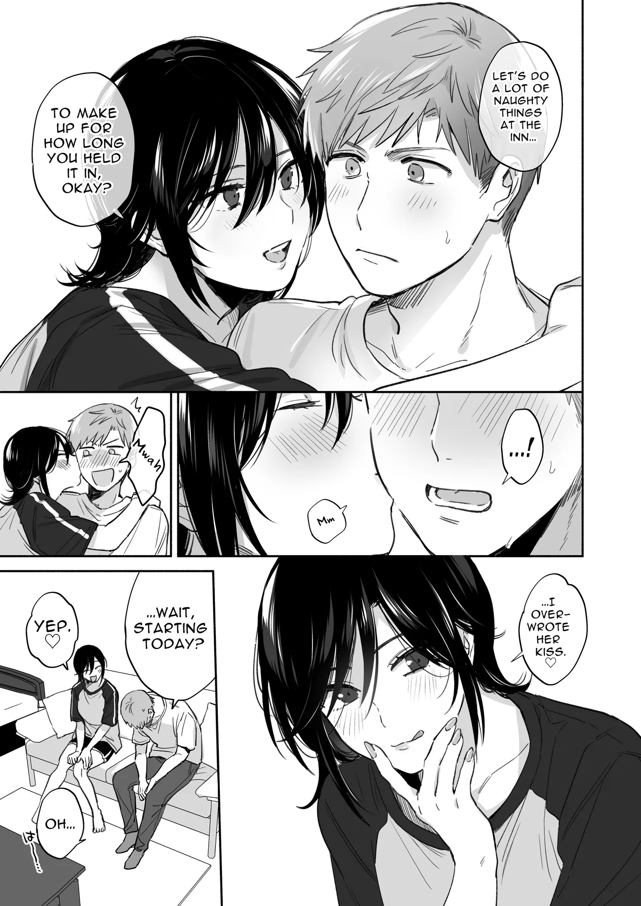 If I Have A Chance, I Want To Warp My Boyfriend's Fetishes! ~lovey-dovey Trip To The Hotsprings~ page 11