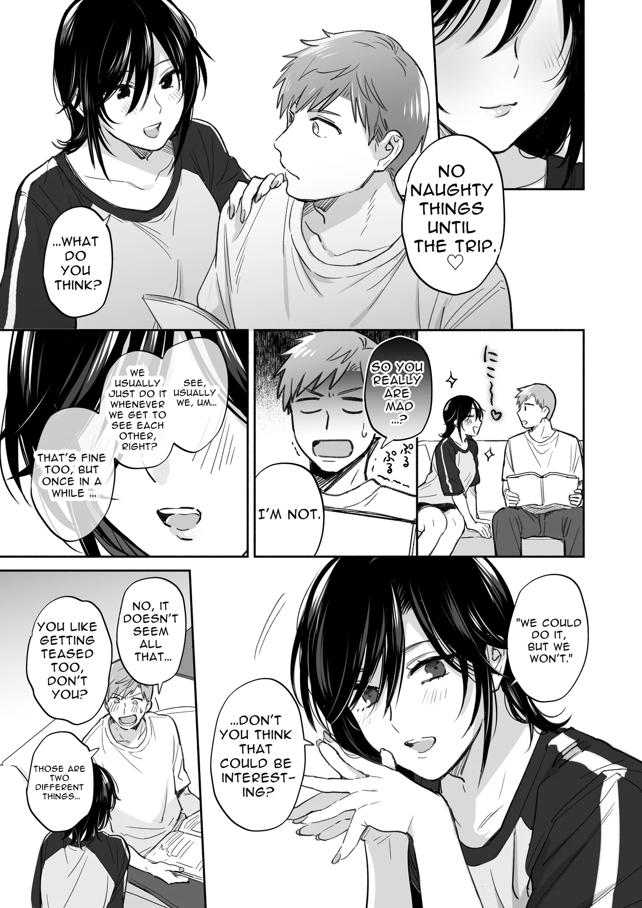 If I Have A Chance, I Want To Warp My Boyfriend's Fetishes! ~lovey-dovey Trip To The Hotsprings~ page 9