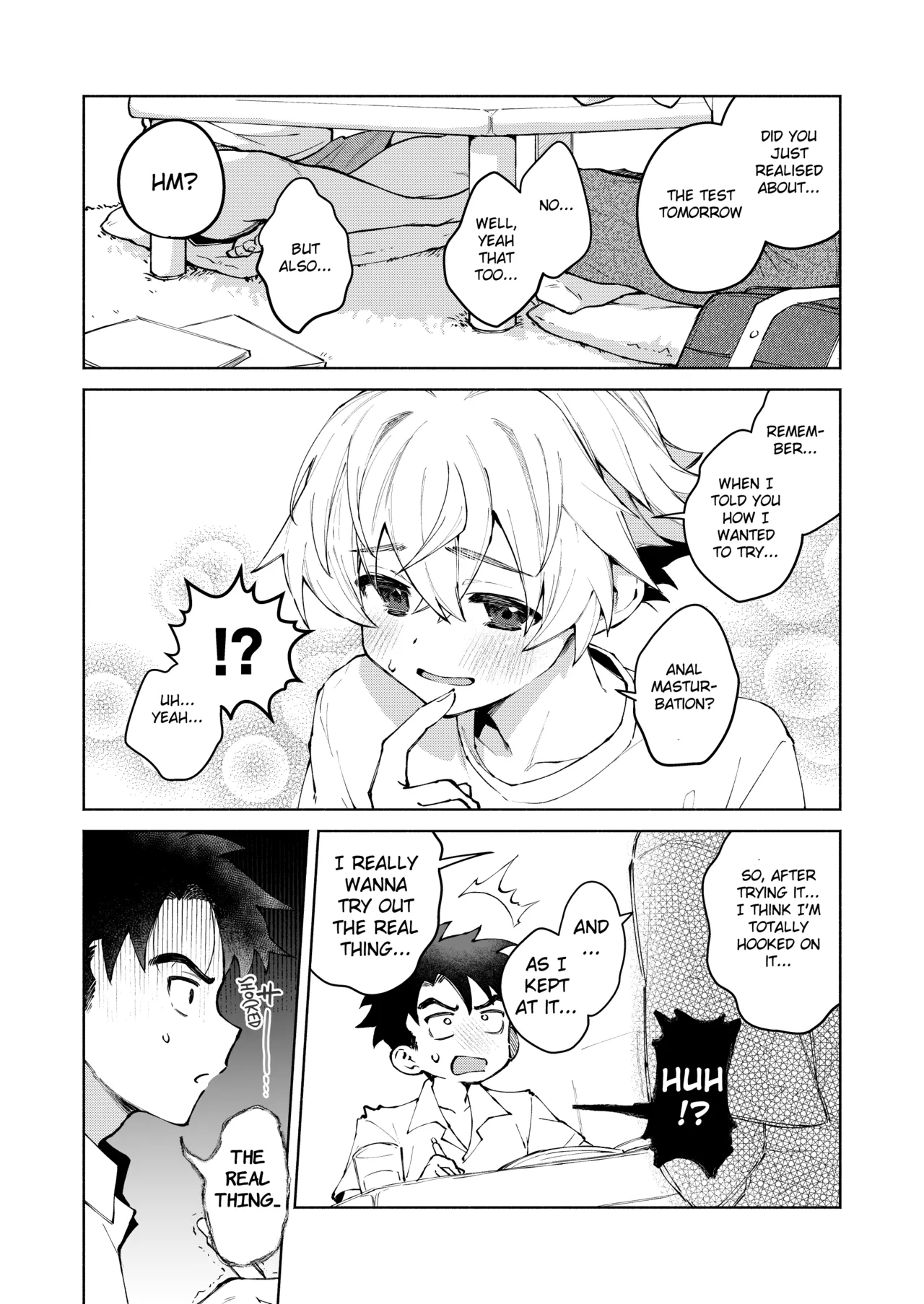 If You're Fine With Anyone, Why Not Do It With Me?! 〜my Childhood Friend Discovered Anal Masturbation...〜 page 32
