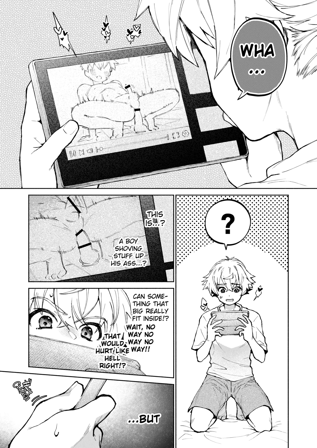 If You're Fine With Anyone, Why Not Do It With Me?! 〜my Childhood Friend Discovered Anal Masturbation...〜 page 5