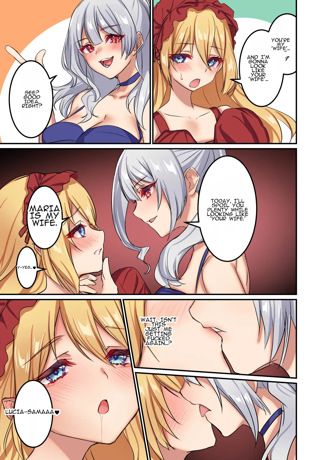I'm Your Wife And You're My Wife ~ Engaged With A Custom Doll ~ page 25