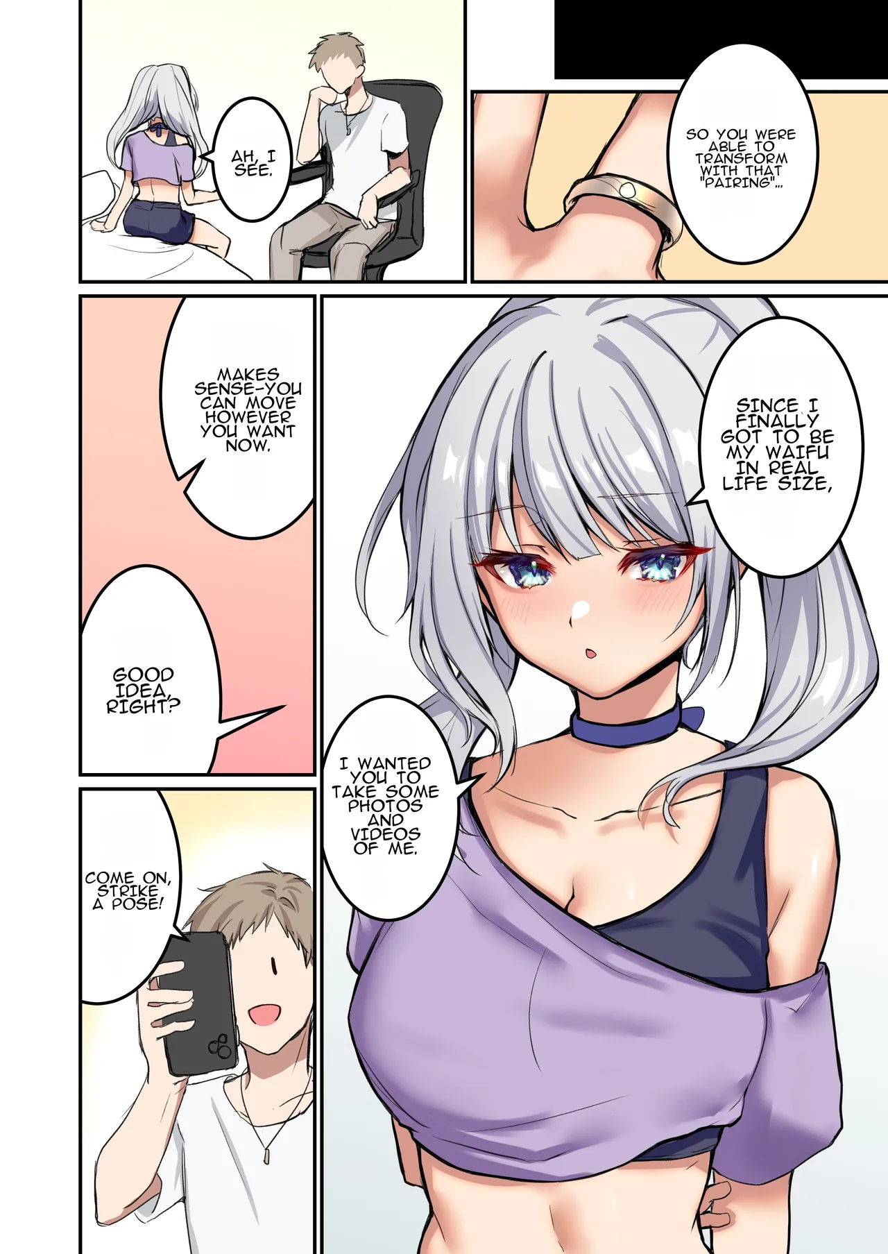 I'm Your Wife And You're My Wife ~ Engaged With A Custom Doll ~ page 8