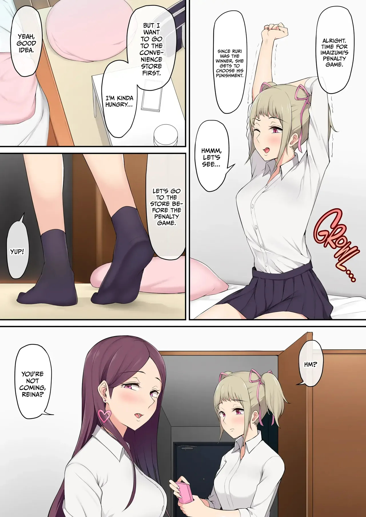Imaizumin's House Is A Place For Gals To Gather 1-6 Bonus page 12