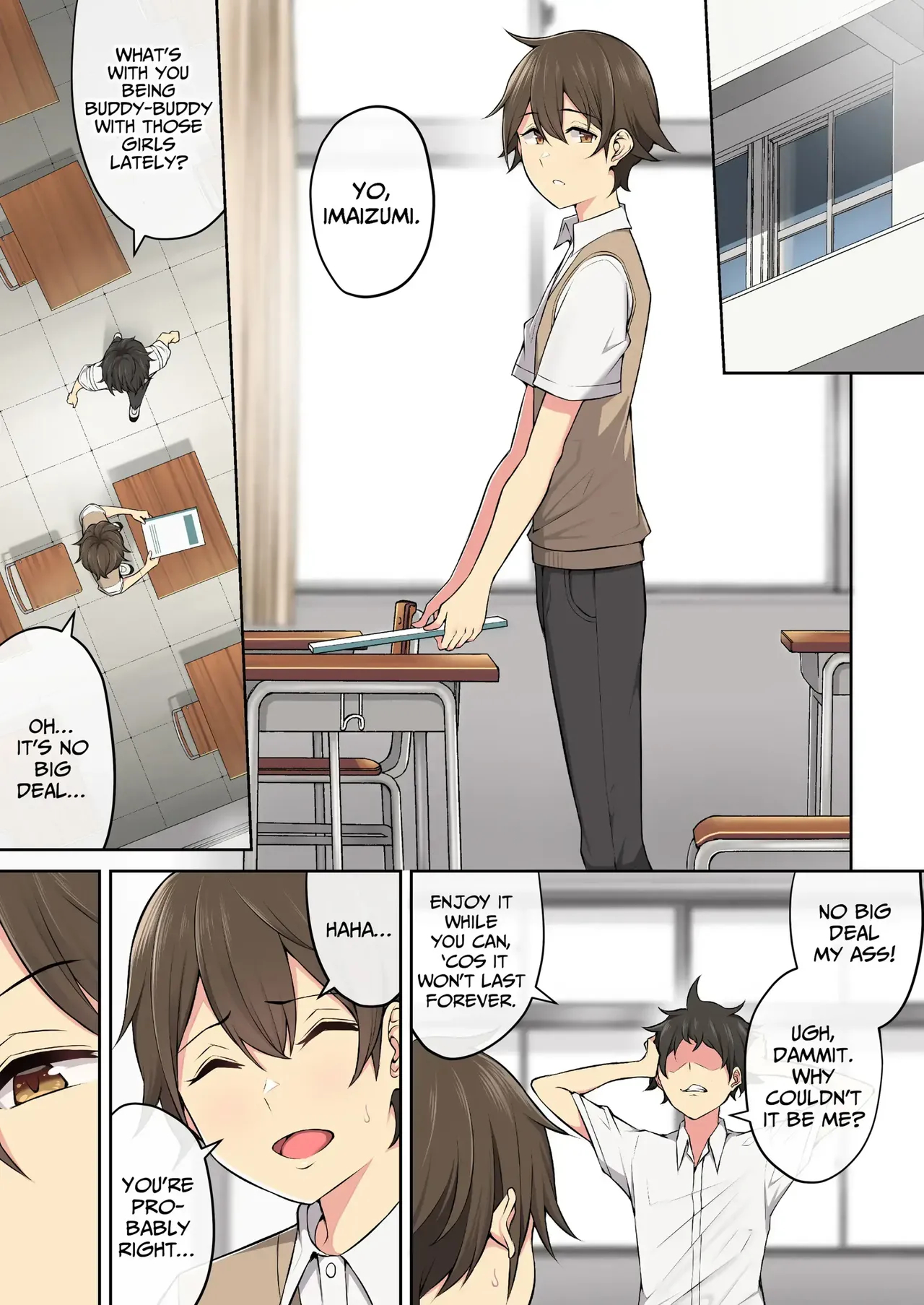 Imaizumin's House Is A Place For Gals To Gather 1-6 Bonus page 144