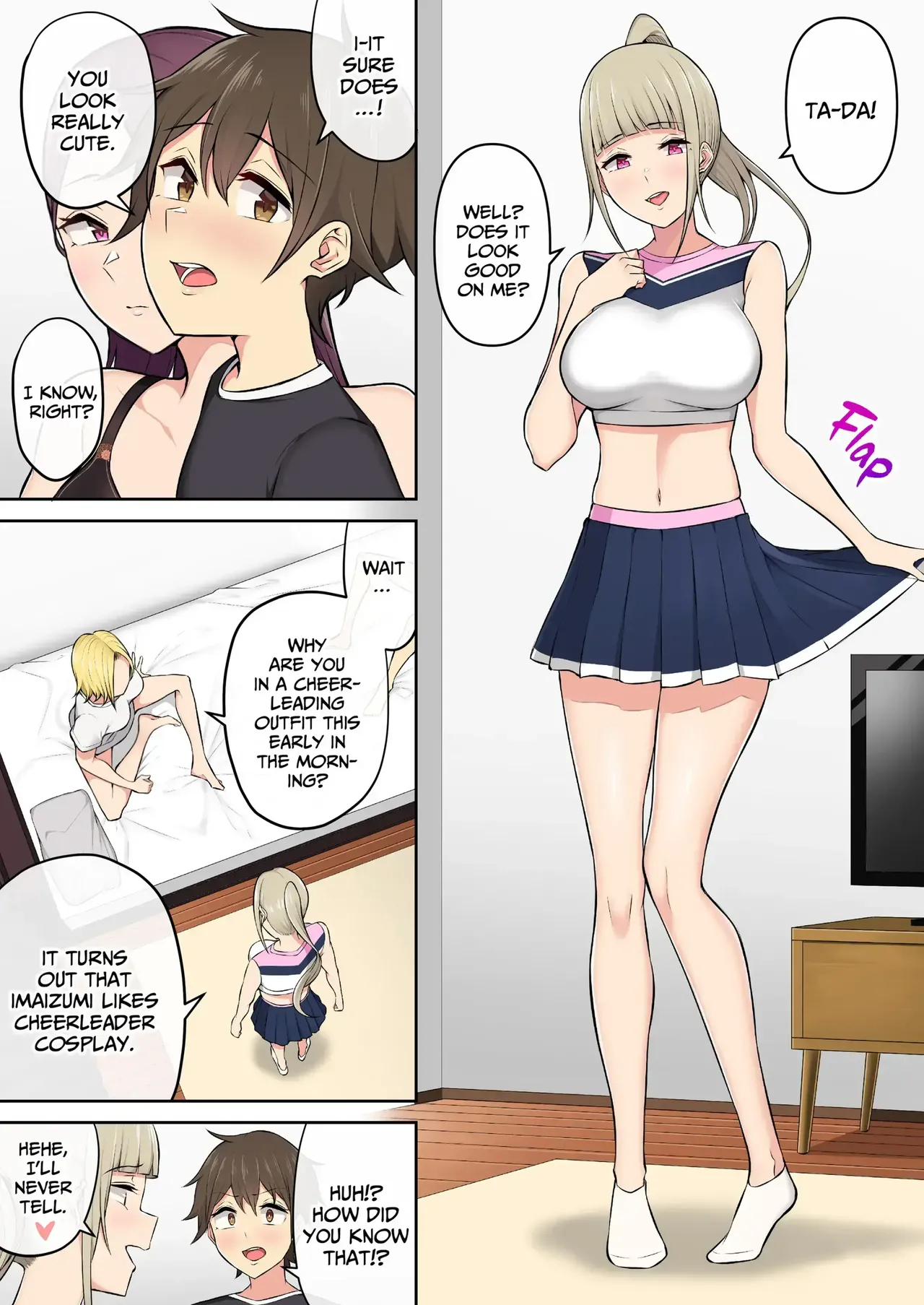 Imaizumin's House Is A Place For Gals To Gather 1-6 Bonus page 155