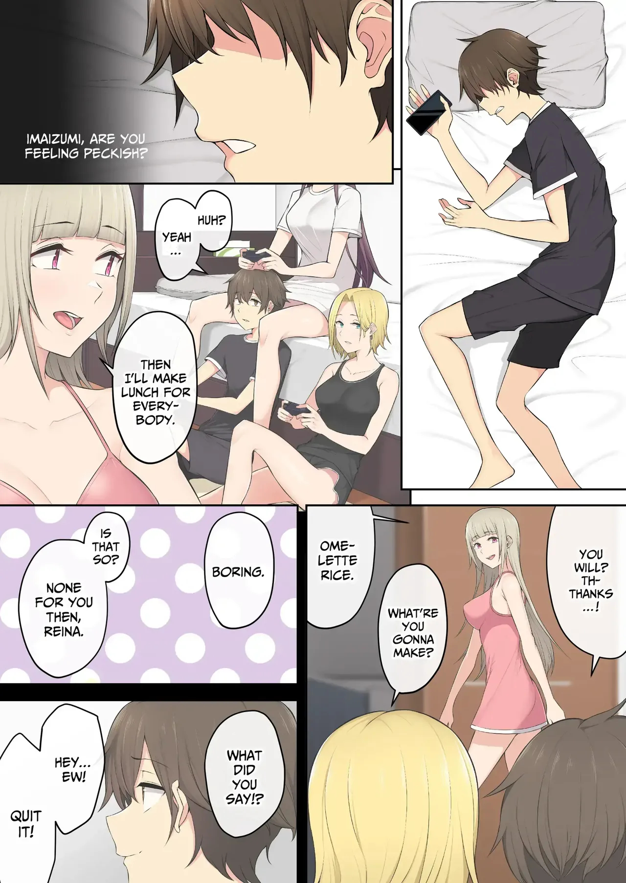 Imaizumin's House Is A Place For Gals To Gather 1-6 Bonus page 183