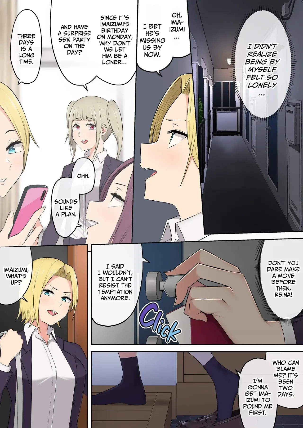 Imaizumin's House Is A Place For Gals To Gather 1-6 Bonus page 185