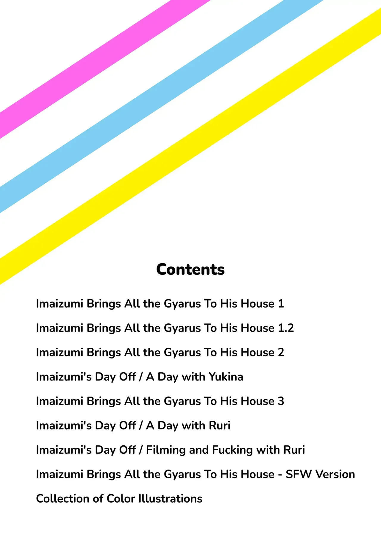 Imaizumin's House Is A Place For Gals To Gather 1-6 Bonus page 2