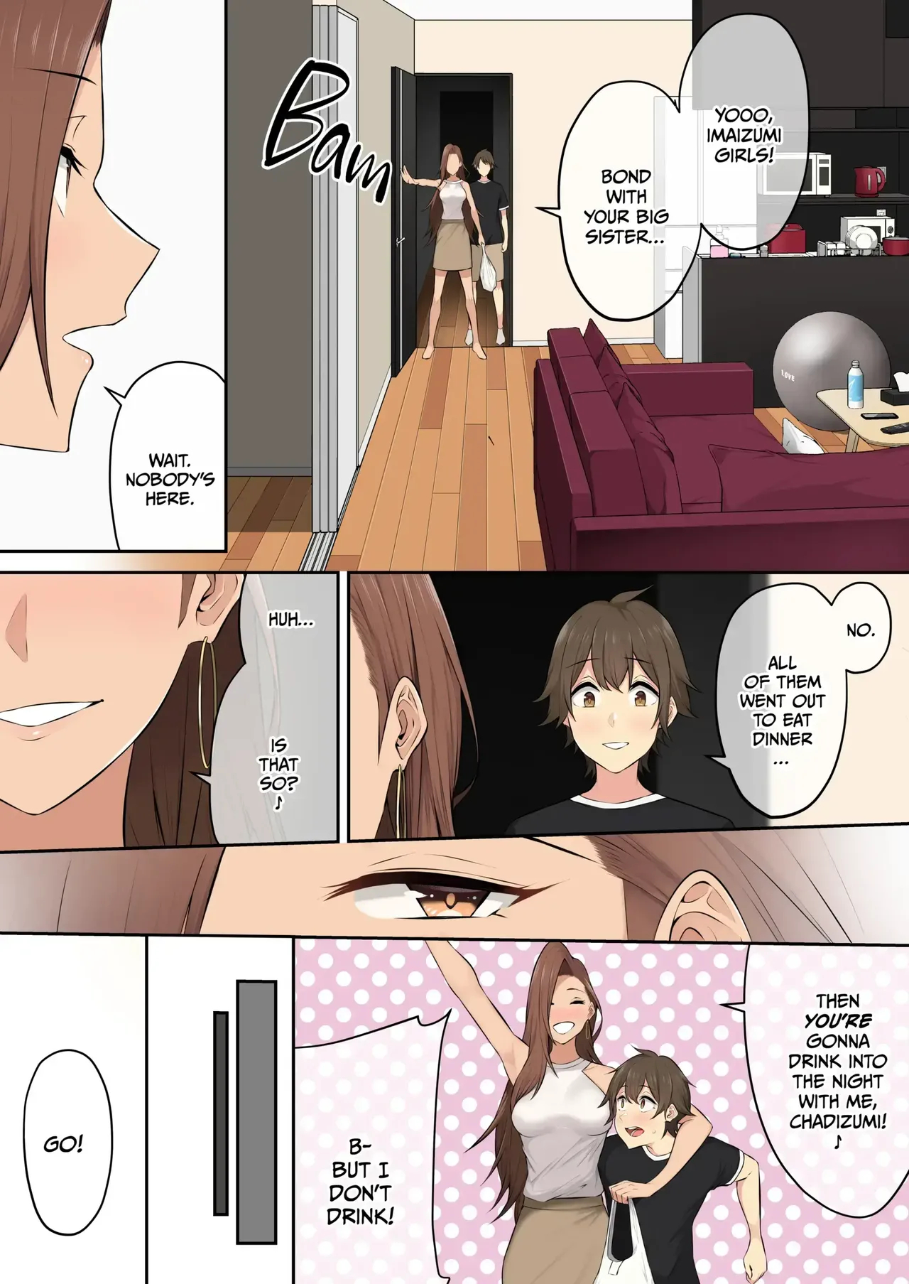 Imaizumin's House Is A Place For Gals To Gather 1-6 Bonus page 299