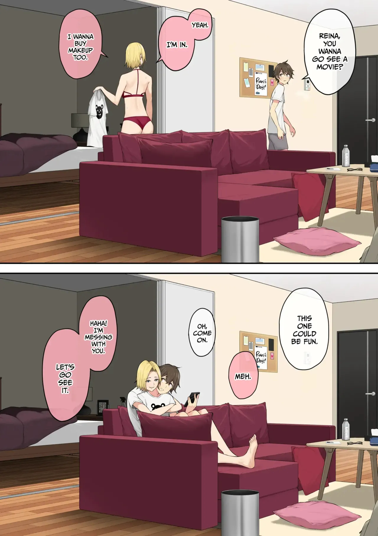 Imaizumin's House Is A Place For Gals To Gather 1-6 Bonus page 334