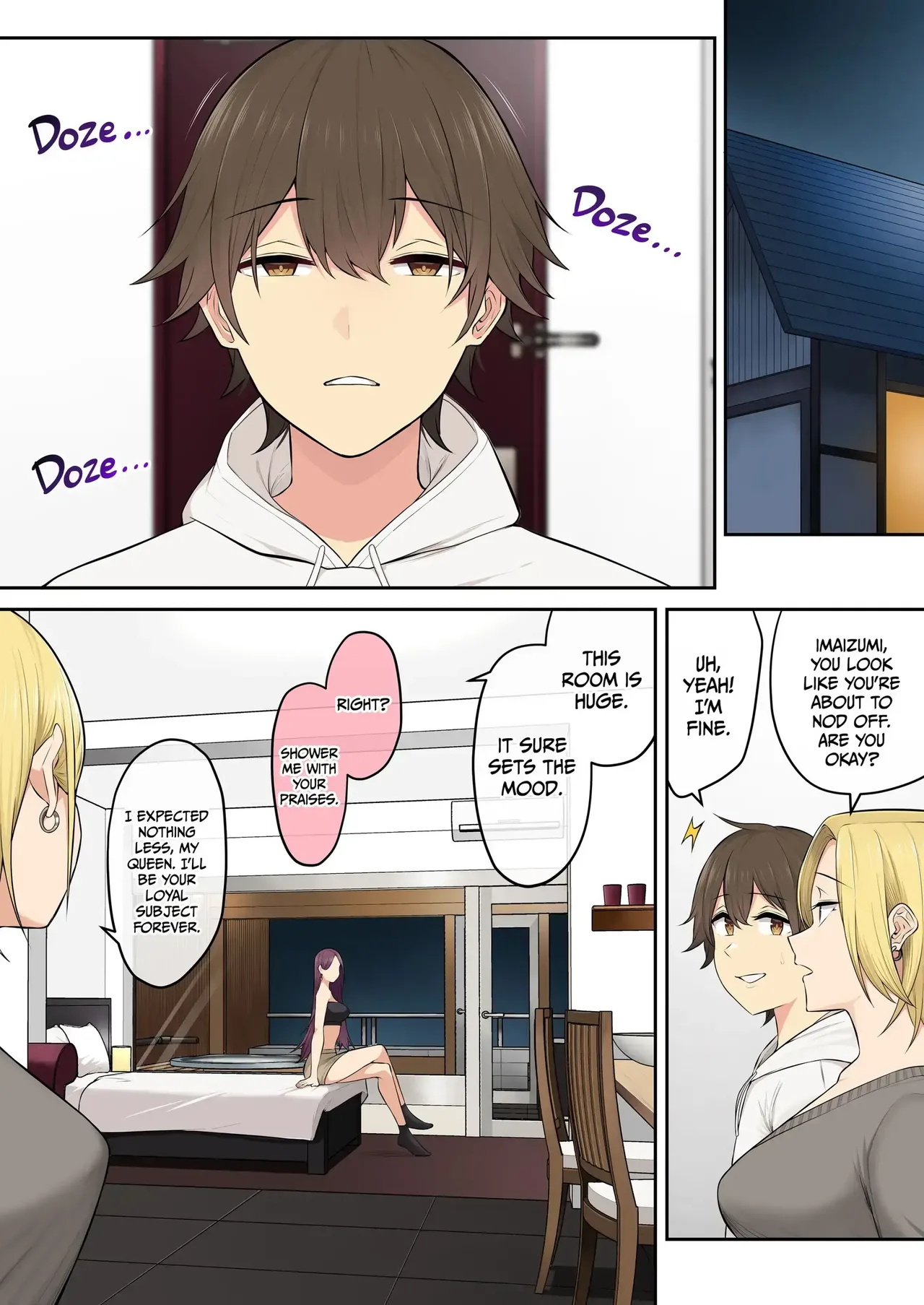 Imaizumin's House Is A Place For Gals To Gather 1-6 Bonus page 350