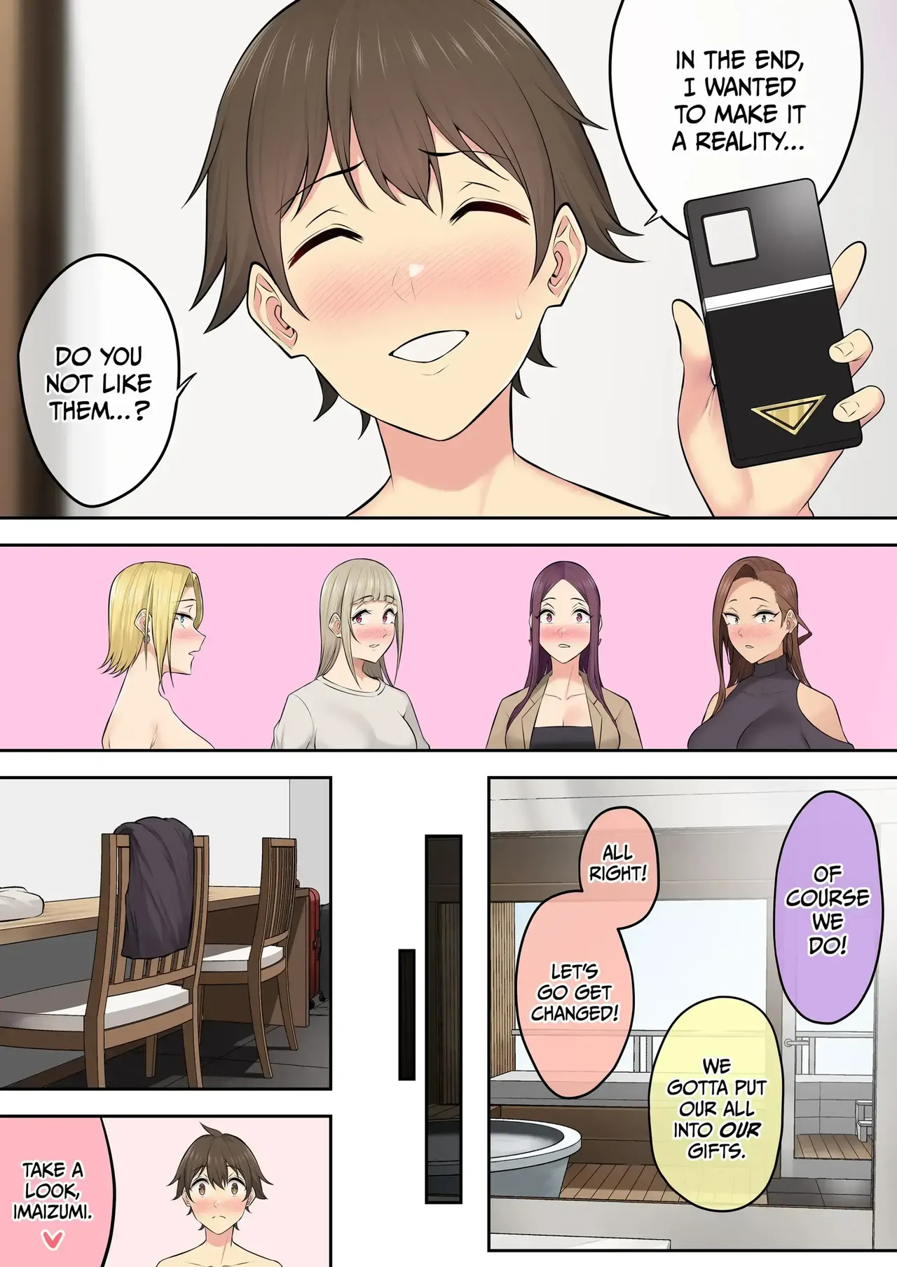 Imaizumin's House Is A Place For Gals To Gather 1-6 Bonus page 401