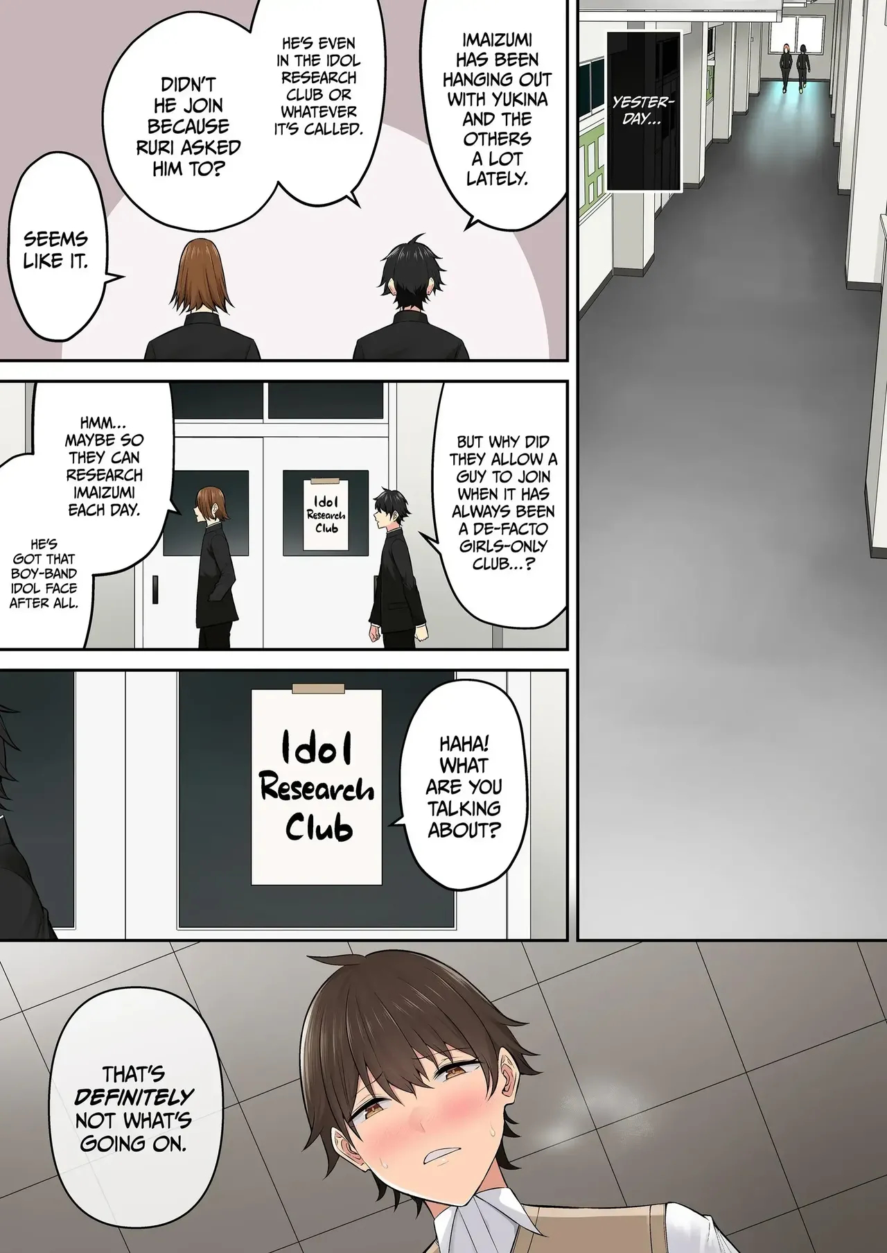 Imaizumin's House Is A Place For Gals To Gather 1-6 Bonus page 427