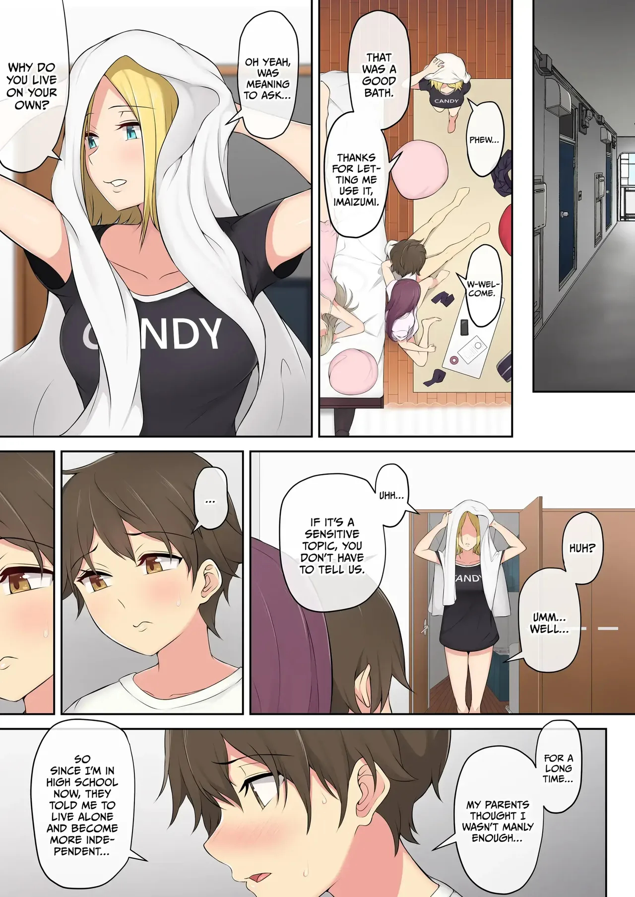 Imaizumin's House Is A Place For Gals To Gather 1-6 Bonus page 52