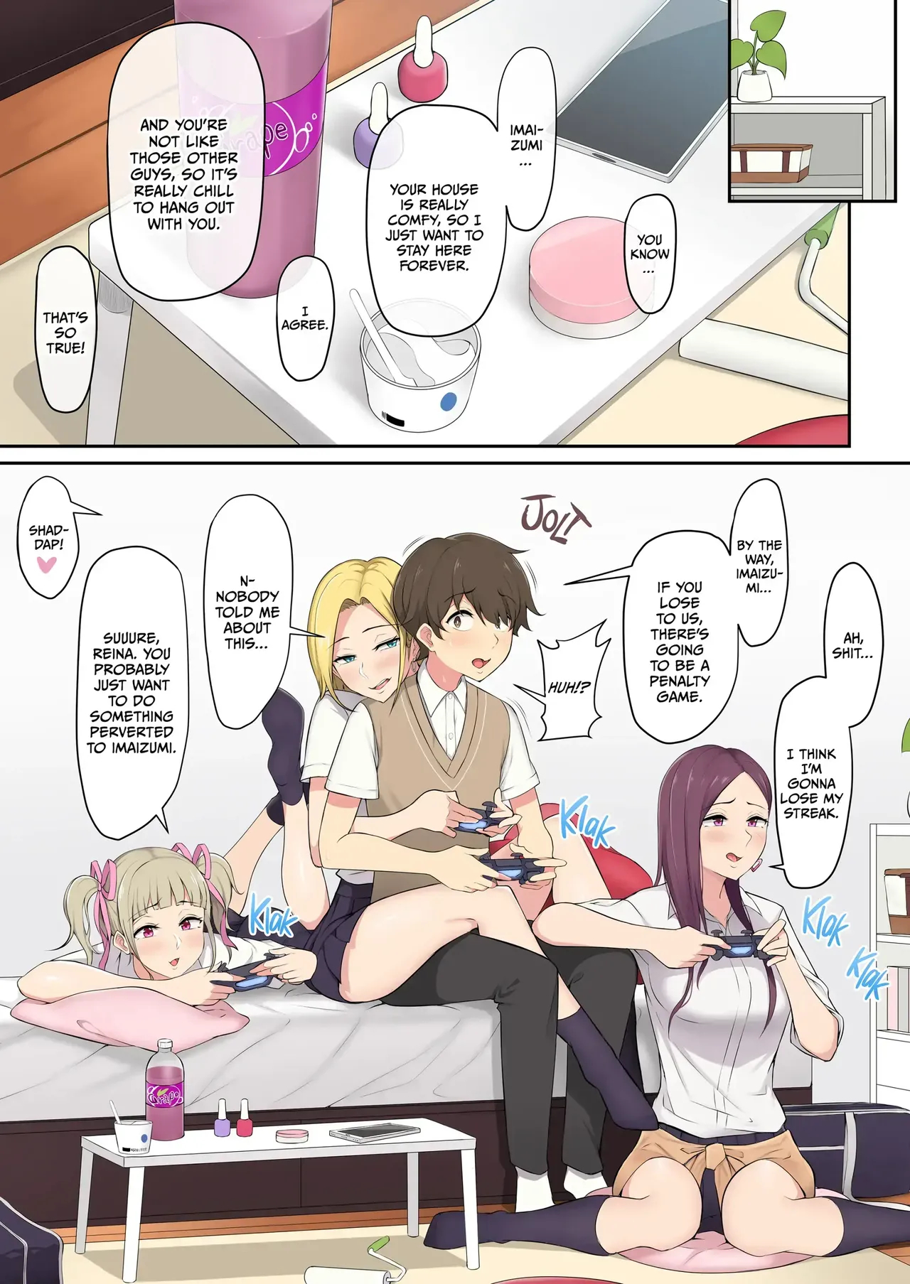 Imaizumin's House Is A Place For Gals To Gather 1-6 Bonus page 7