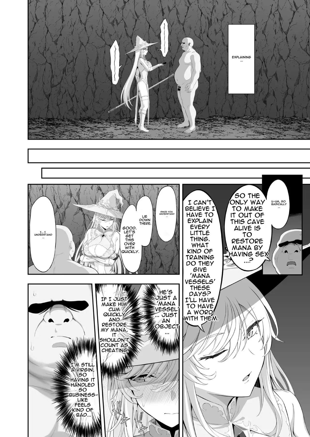 Isekai Kodomo Heya Ojisan Saikyou Majo No Shojo Ana Ni Cheat Chinpo De Maryoku Kyoukyuu page 14
