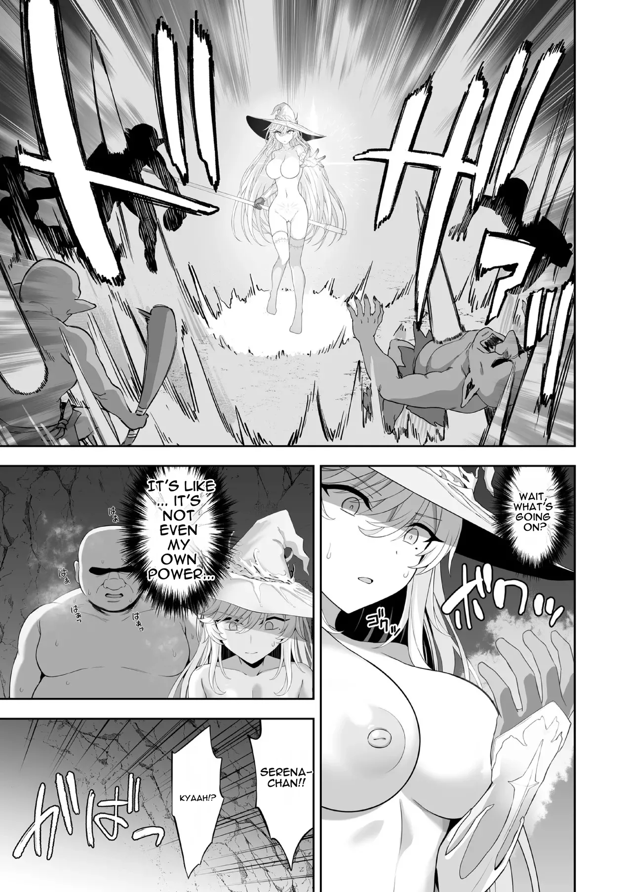Isekai Kodomo Heya Ojisan Saikyou Majo No Shojo Ana Ni Cheat Chinpo De Maryoku Kyoukyuu page 41