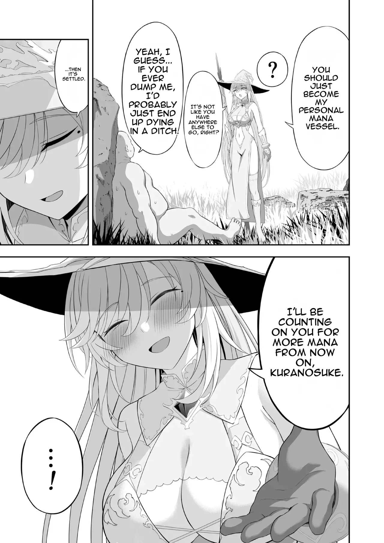Isekai Kodomo Heya Ojisan Saikyou Majo No Shojo Ana Ni Cheat Chinpo De Maryoku Kyoukyuu page 55