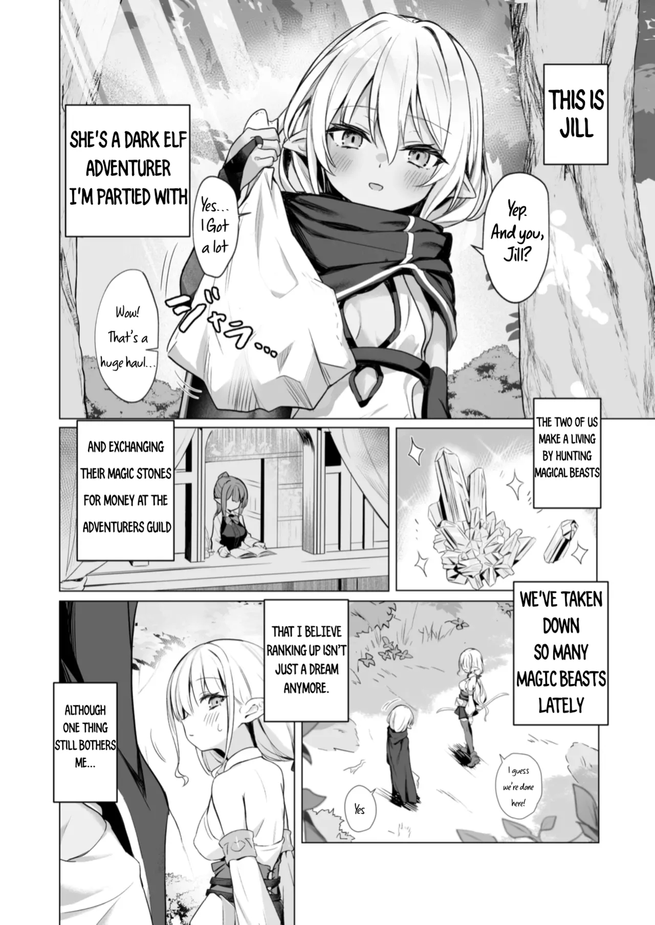 It's Okay To Have Lesbian Sex With My Comrade Because The Slime's Poison Made Us Horny page 4