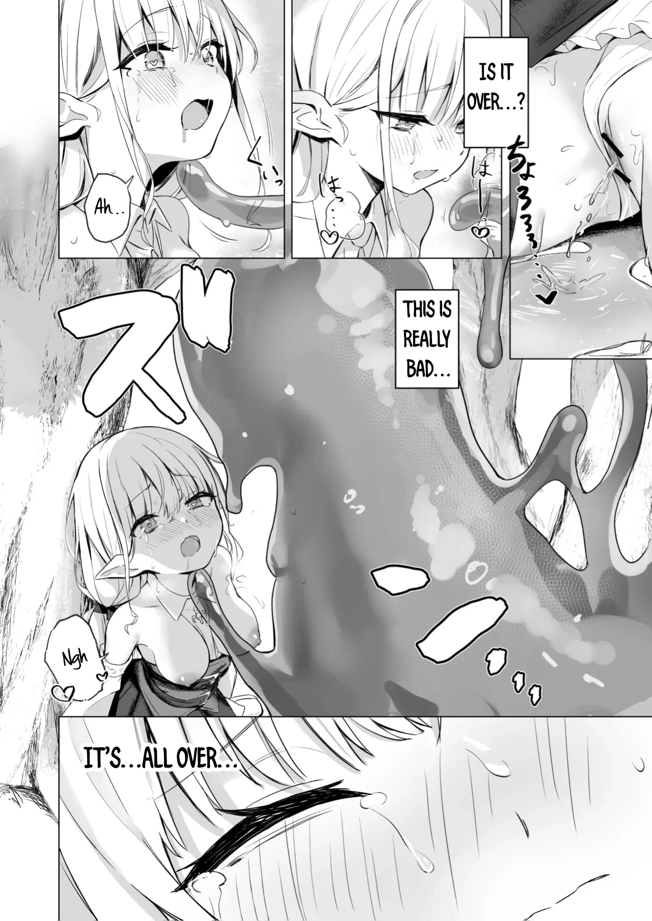 It's Okay To Have Lesbian Sex With My Comrade Because The Slime's Poison Made Us Horny page 8
