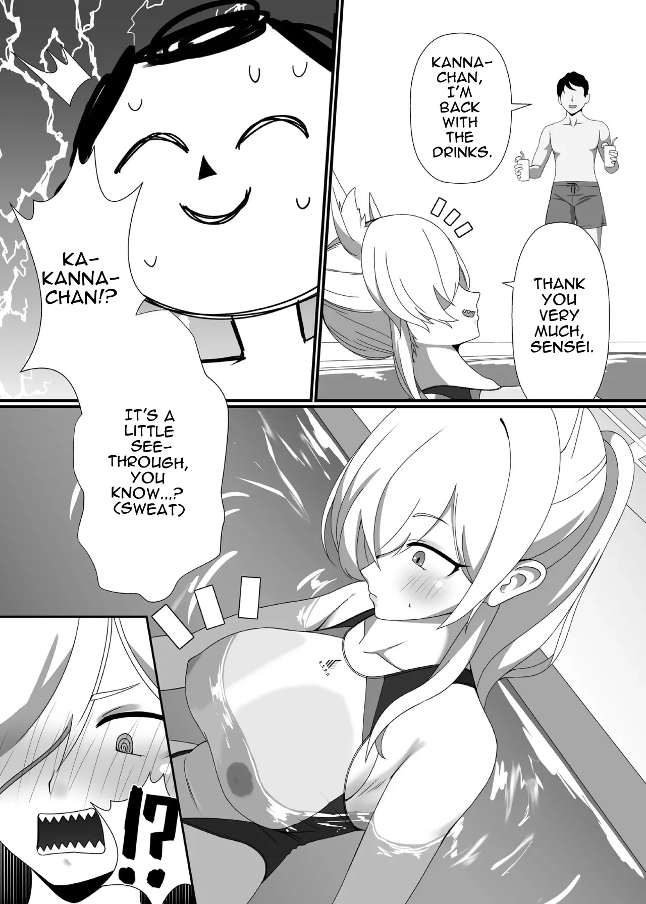 It's See-through, Kanna-chan! page 3