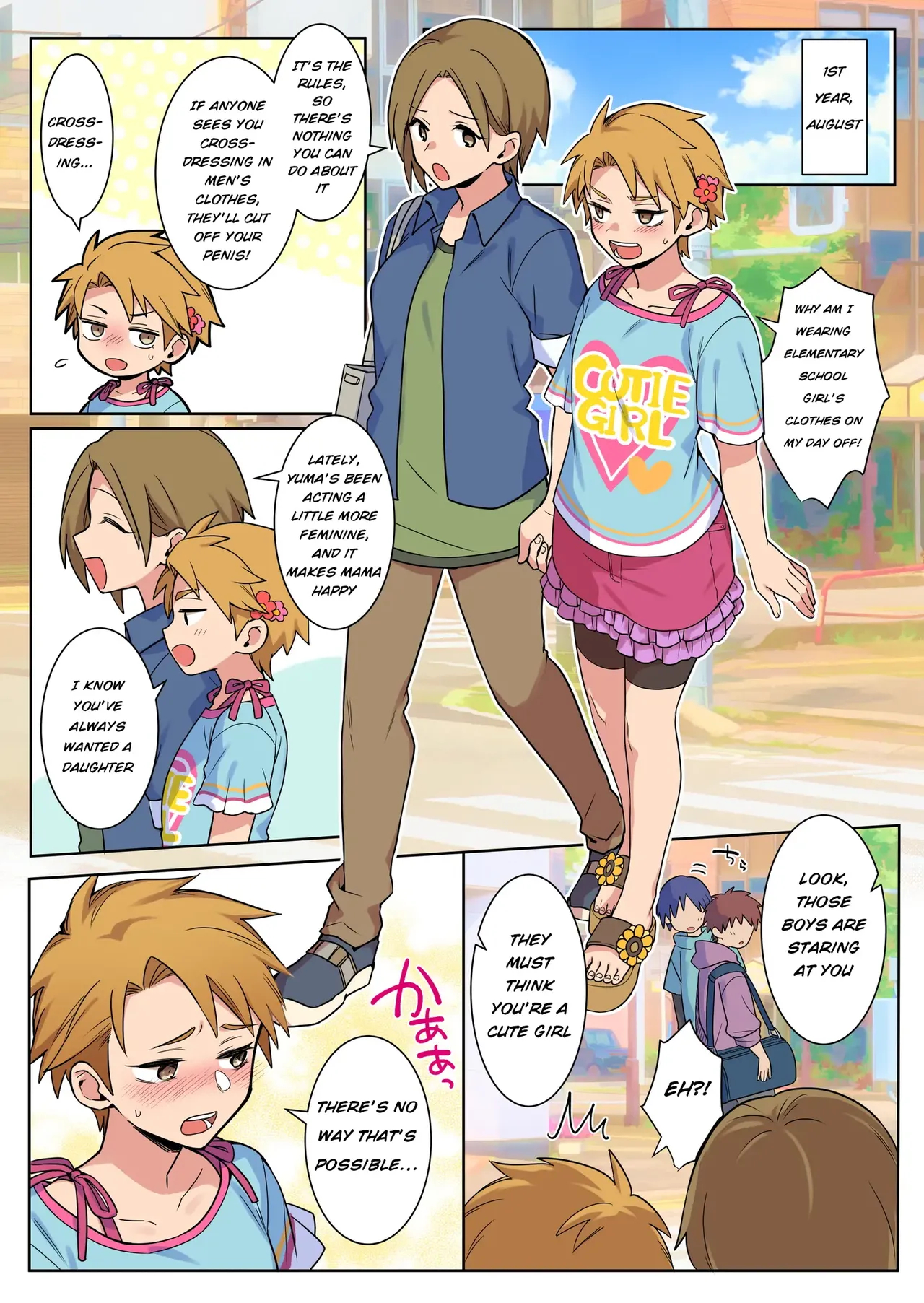Josou Taikou De Kyousei Sareru Otokonoko-tachi page 14