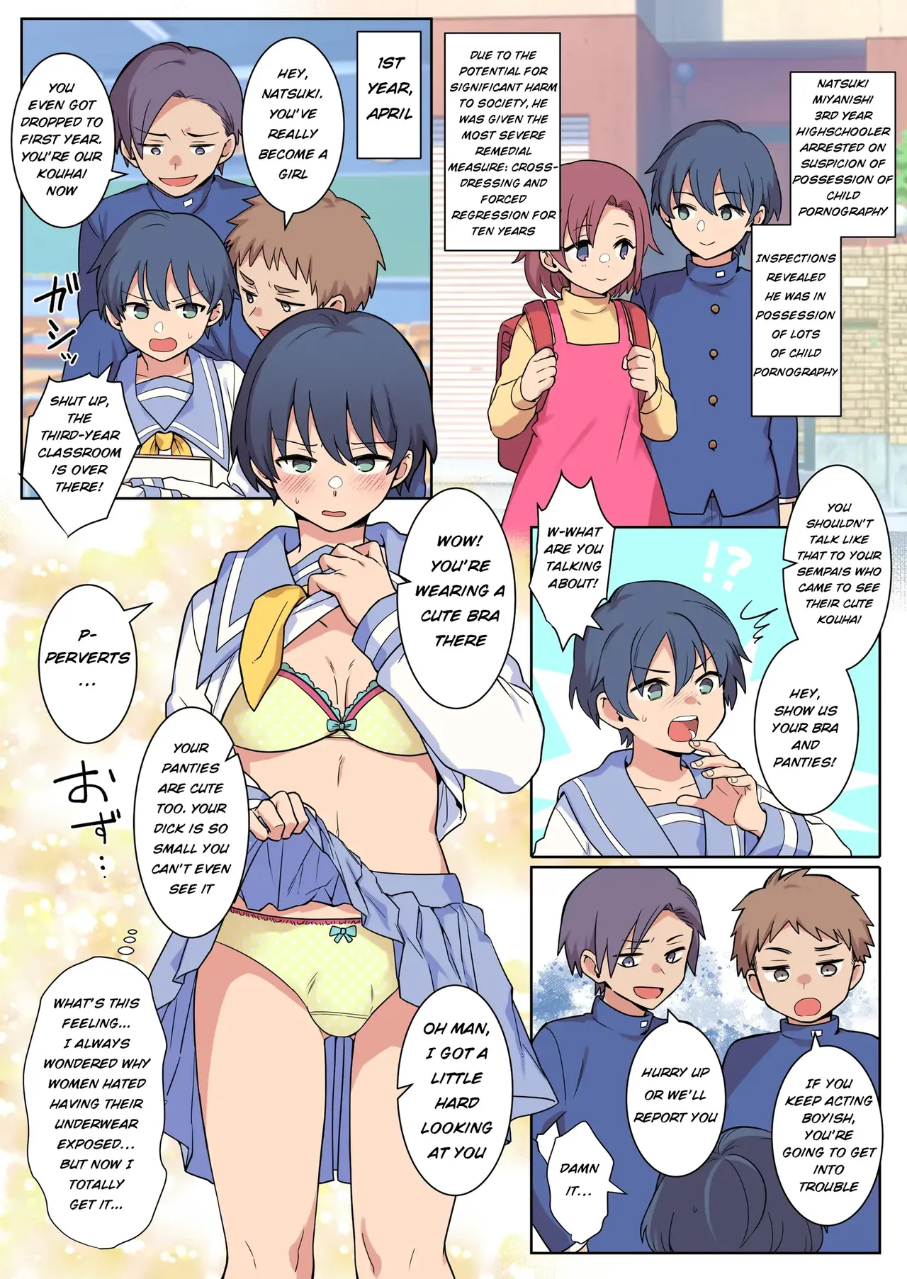 Josou Taikou De Kyousei Sareru Otokonoko-tachi page 21