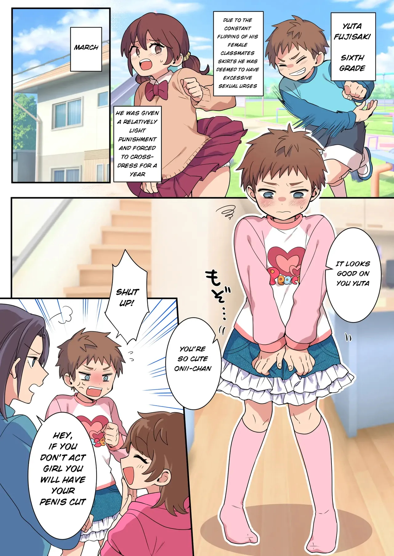 Josou Taikou De Kyousei Sareru Otokonoko-tachi page 4