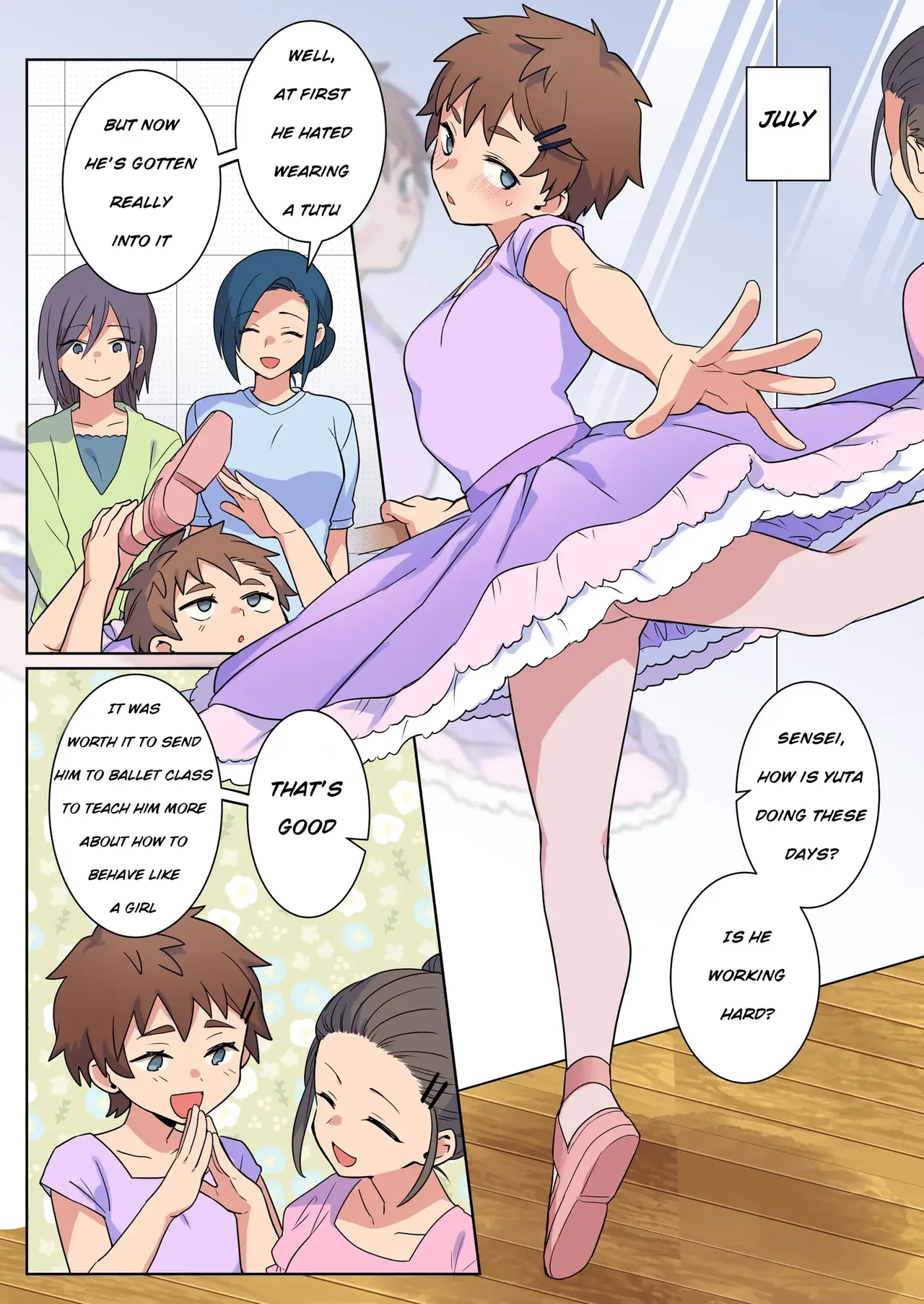 Josou Taikou De Kyousei Sareru Otokonoko-tachi page 7