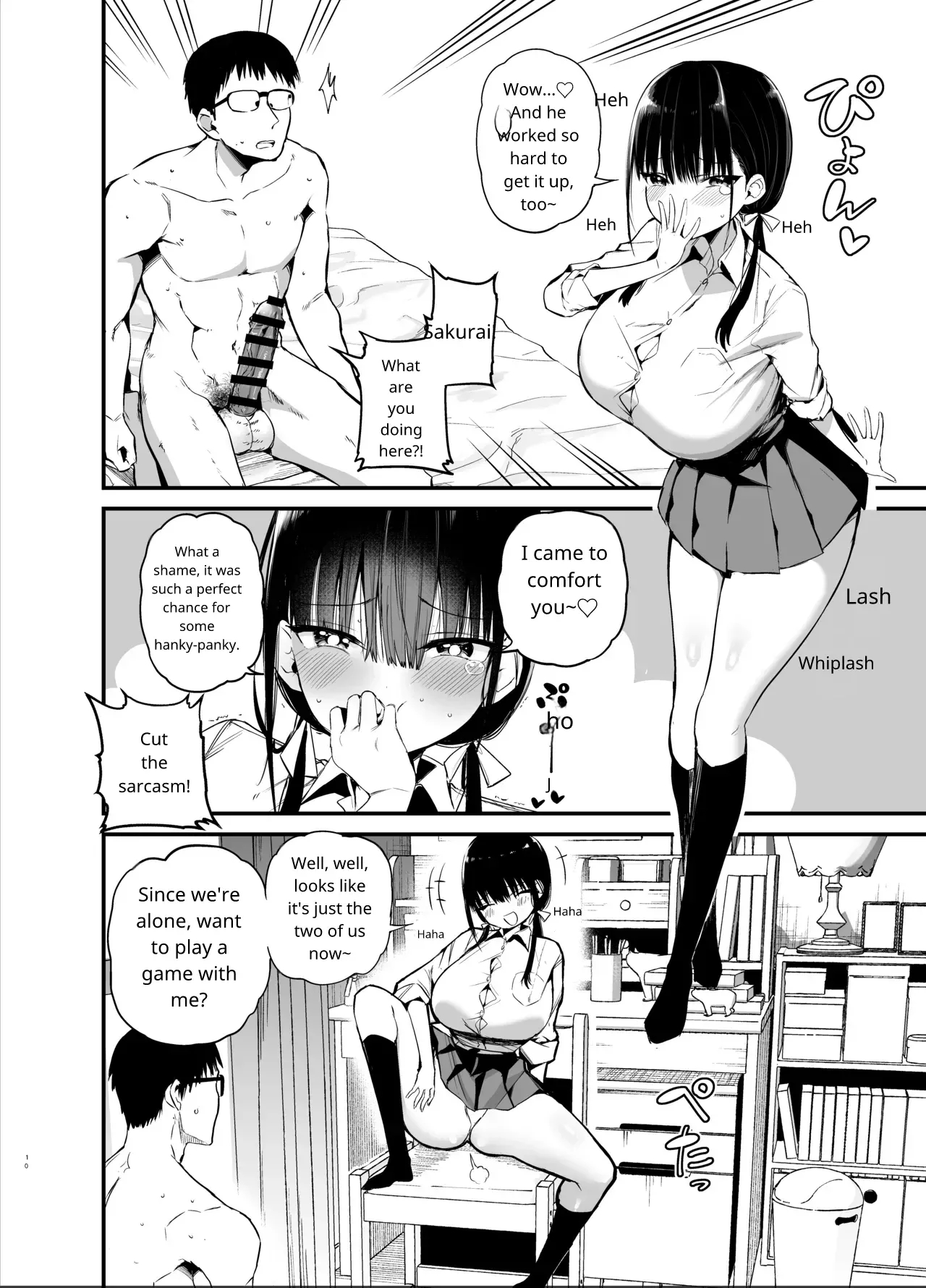 Kanojo No Imouto Ga Kyonyuu Miniskir Jk De Koakuma-kei 6 page 9