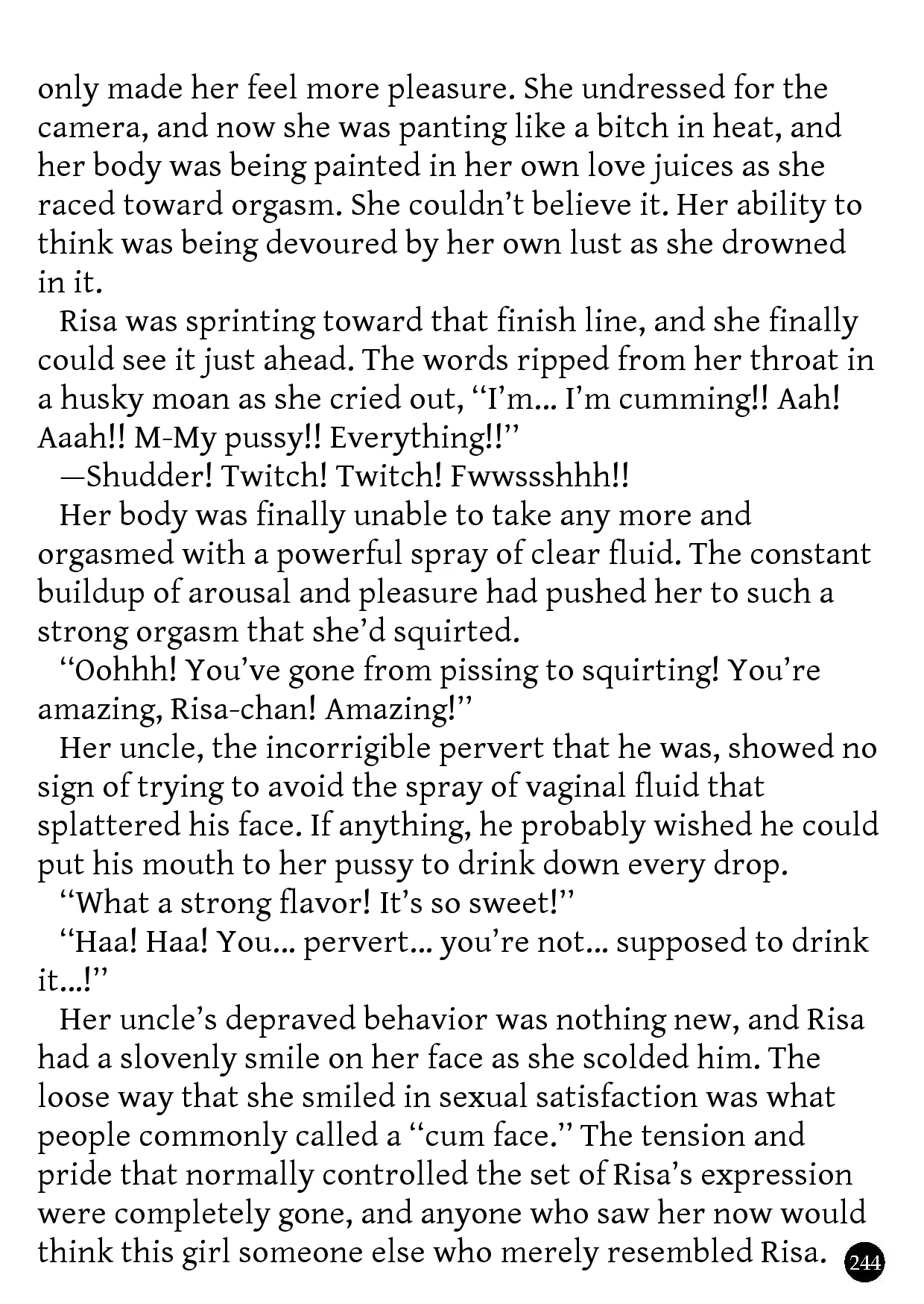 Kowaremono:risa ~iede Musume To Tadareta Natsu~ page 246