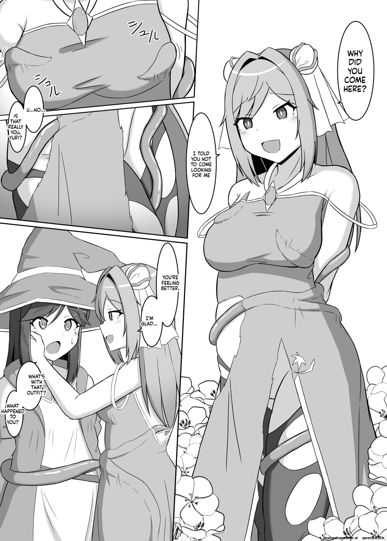 Kuro Ni So Maru Yuri 2 Aruraune O Ti Si Ta Osananazimi Ni Sintai Wo Musiba Ma Re Te Iku Hanasi page 7