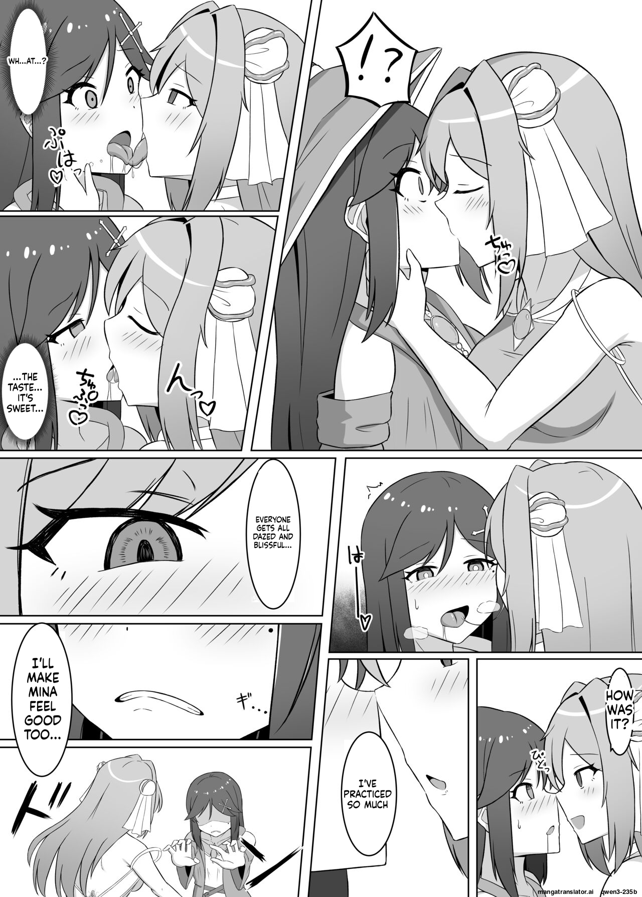 Kuro Ni So Maru Yuri 2 Aruraune O Ti Si Ta Osananazimi Ni Sintai Wo Musiba Ma Re Te Iku Hanasi page 8