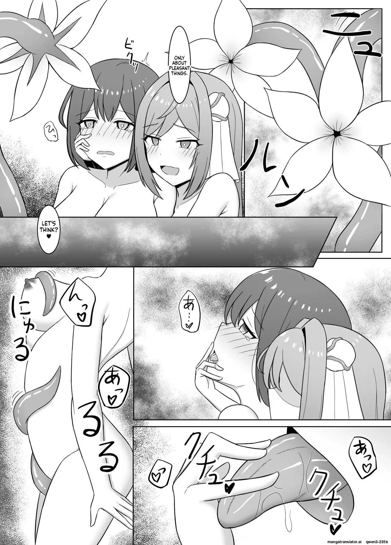 Kuro Ni Somaru Yuri 3 ~alraune Ka Shita Osananajimi Ni Kenzoku Ochi Suru Hanashi page 11