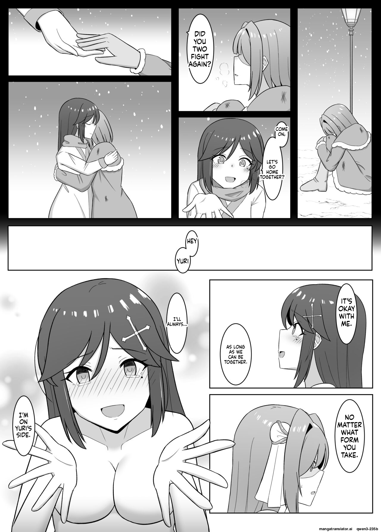 Kuro Ni Somaru Yuri 3 ~alraune Ka Shita Osananajimi Ni Kenzoku Ochi Suru Hanashi page 22