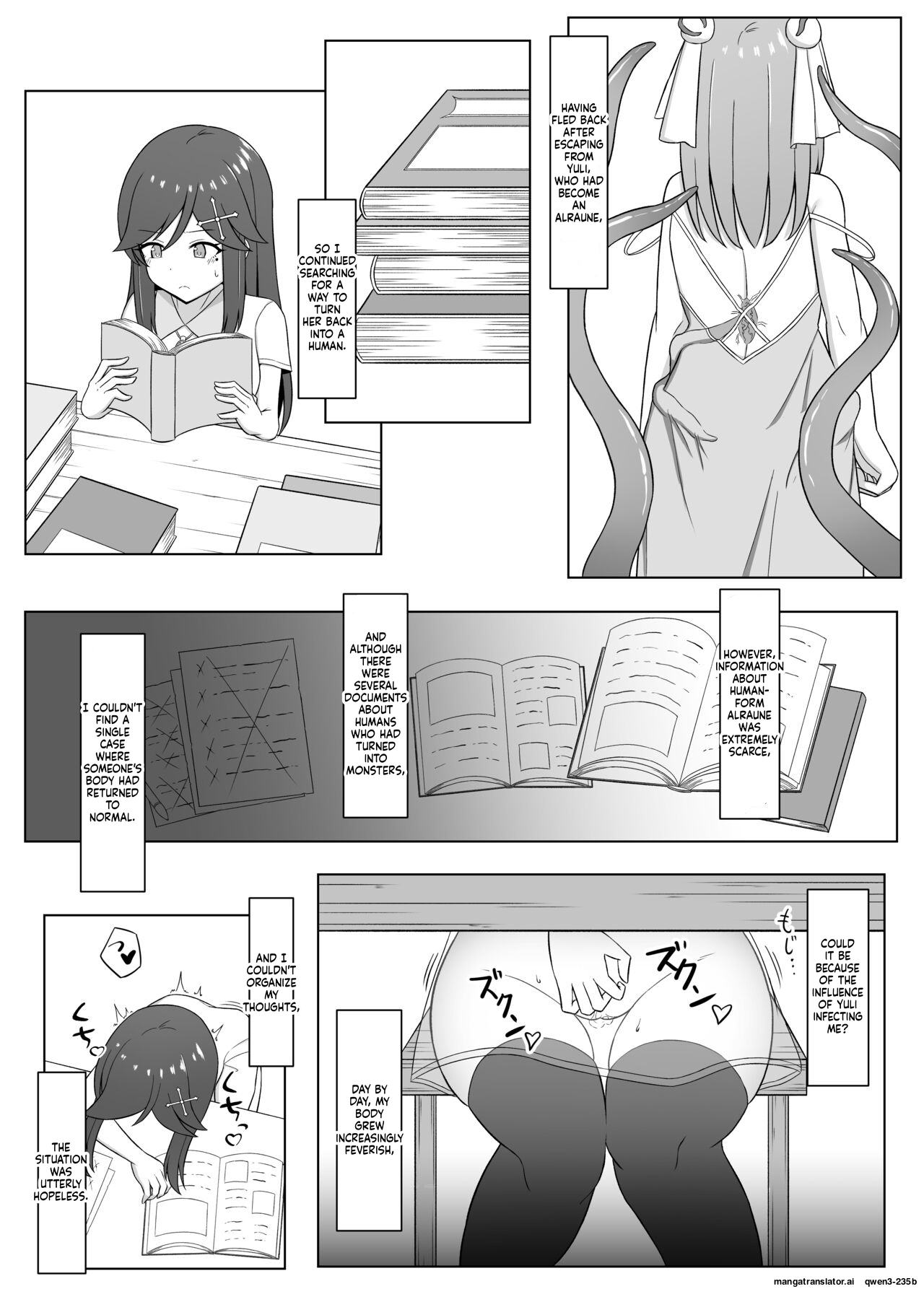 Kuro Ni Somaru Yuri 3 ~alraune Ka Shita Osananajimi Ni Kenzoku Ochi Suru Hanashi page 6
