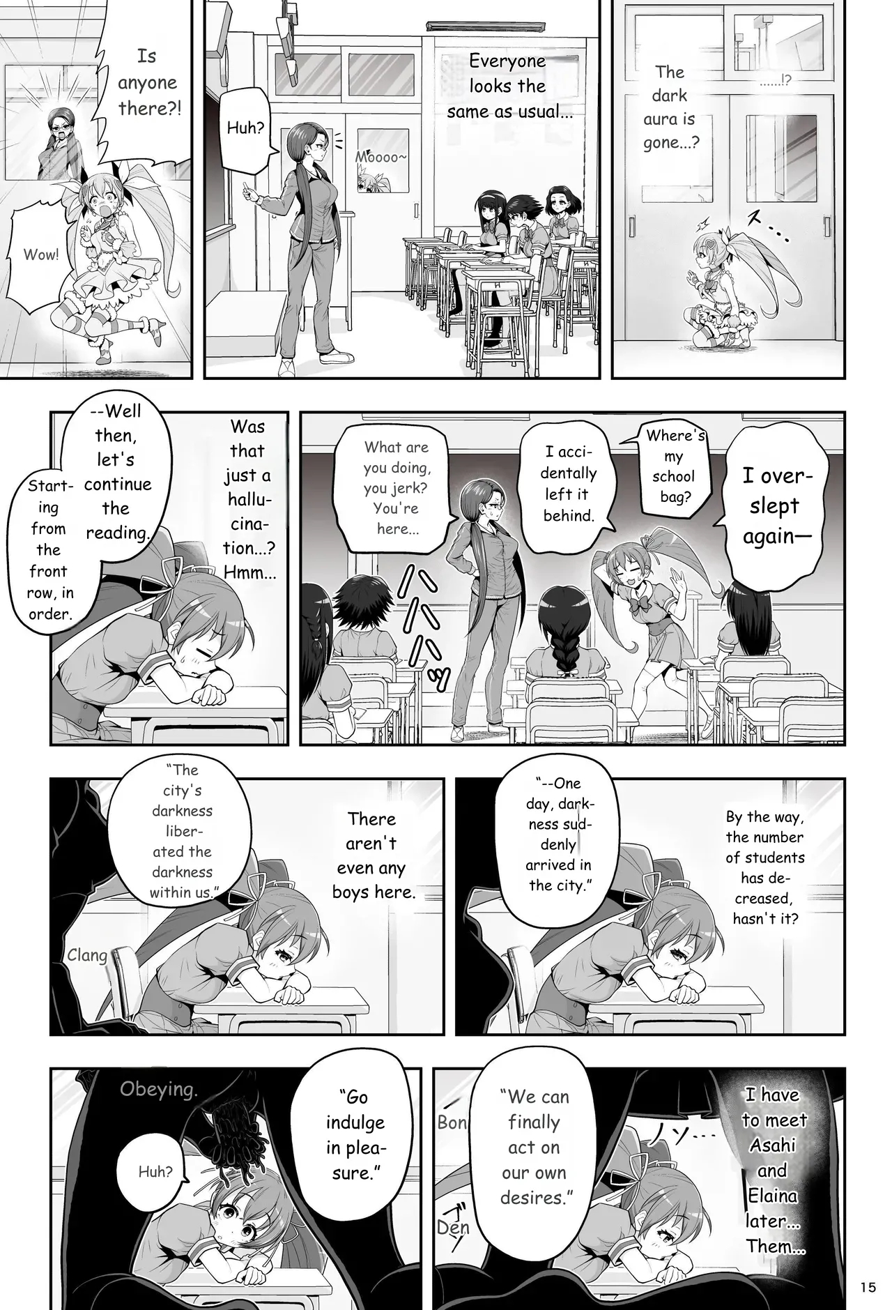 Magical Girl Shine Hearts - Chapter 3: Yu Under The Sun page 16