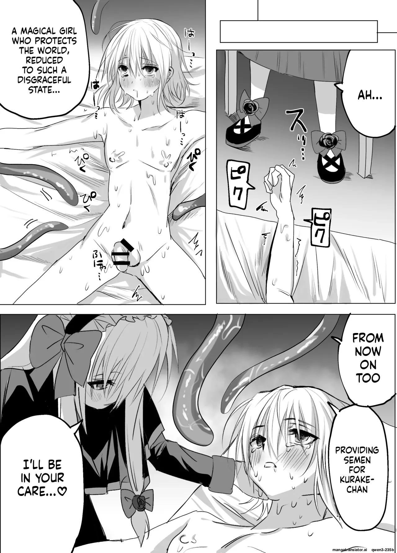 Mahou Shounen Shokushuu Ryoujoku page 28