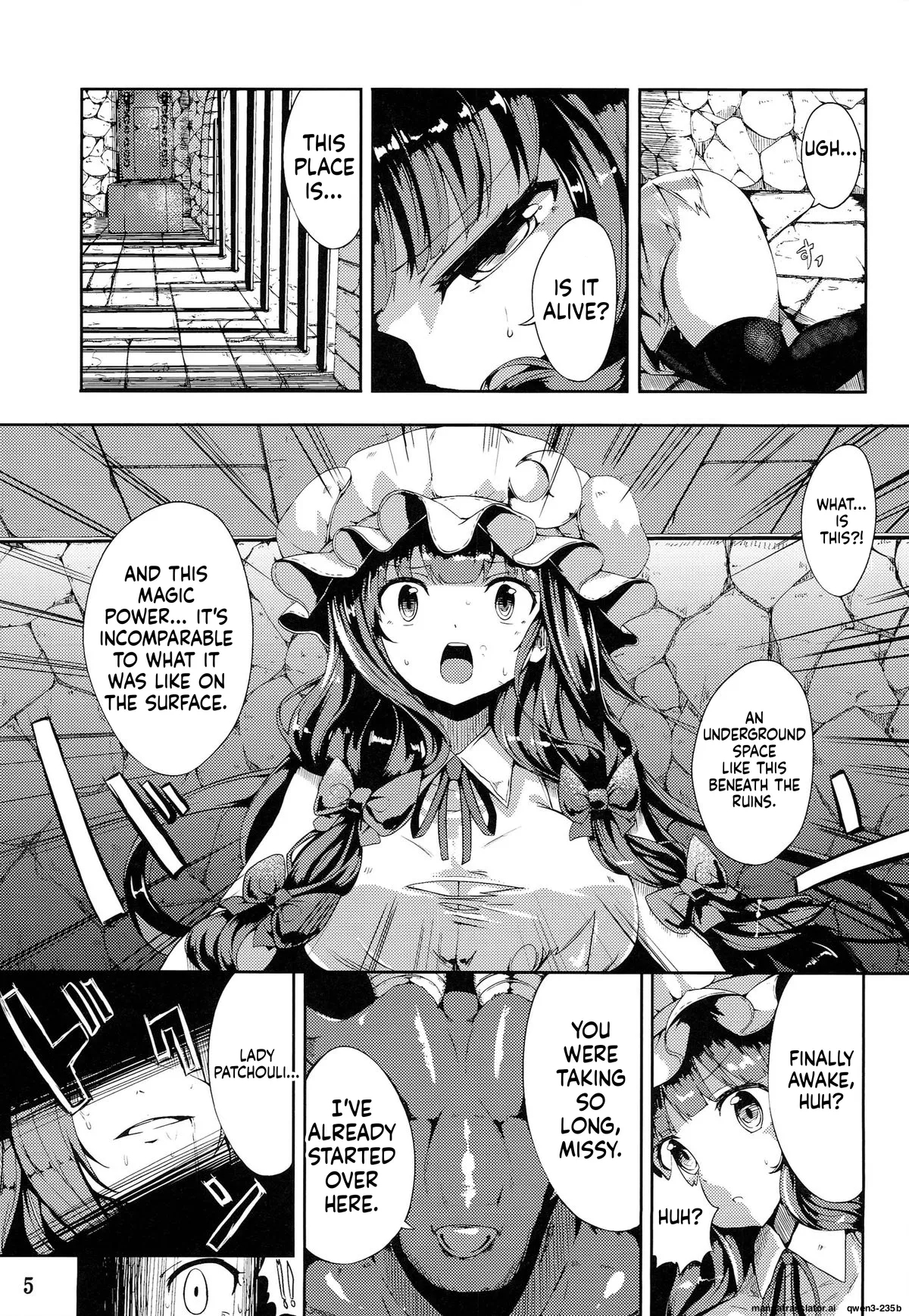 Majokko Patchouli-tan Daku page 4