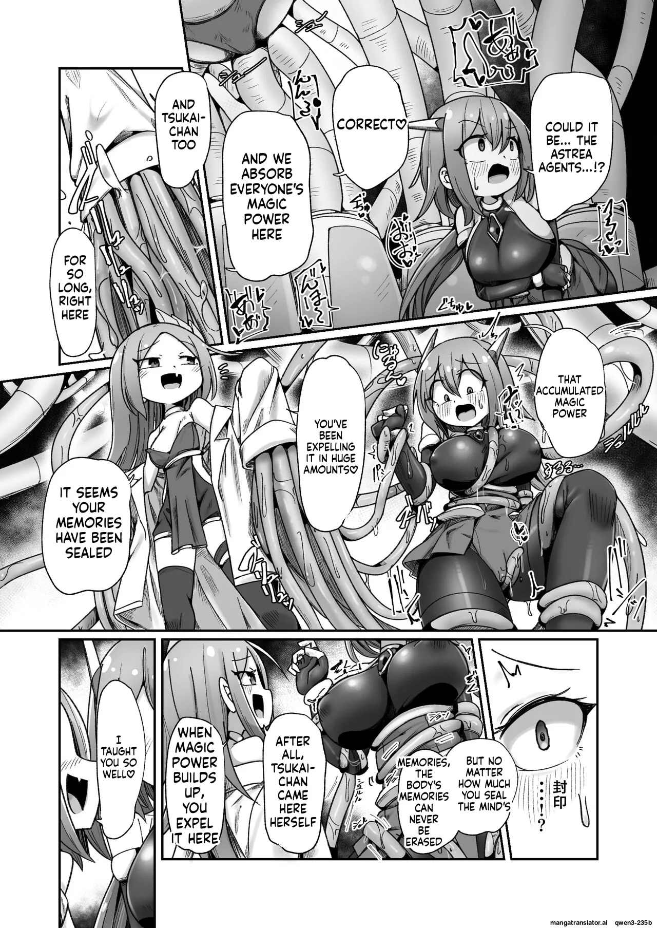 Maryoku Tank Choukyou Sareta Koto Mo Sukkari Wasurete No Kono Ko To Teki Ajito Ni Idonjau Onna Hero-chan page 36