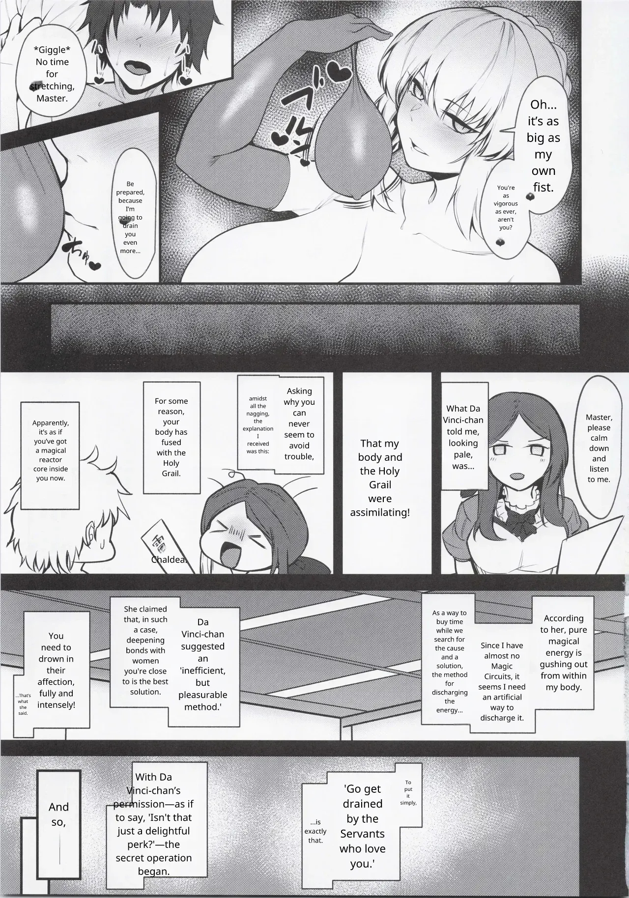Master Senzoku Dosukebe Oppai Seishori Servant page 6