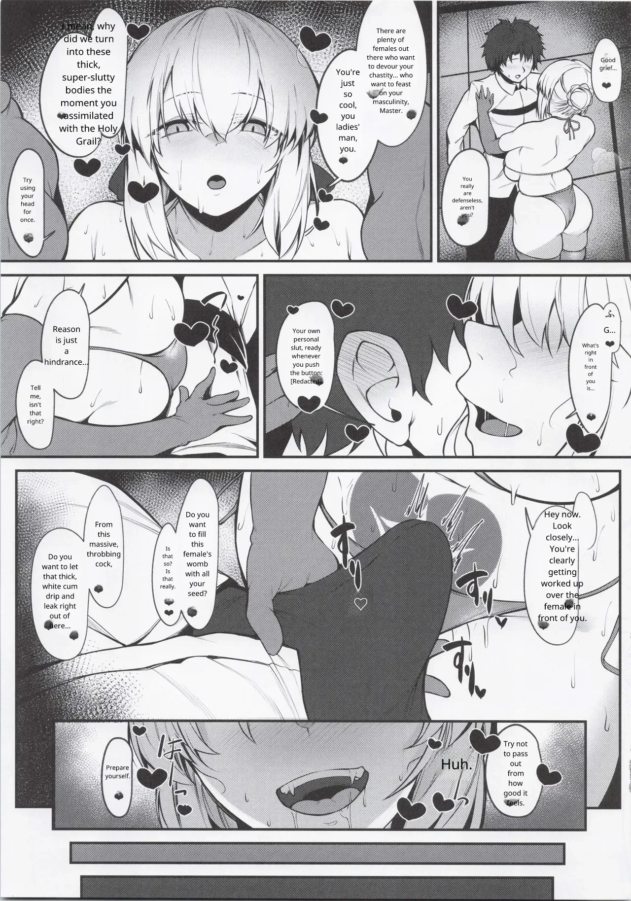 Master Senzoku Dosukebe Oppai Seishori Servant page 8