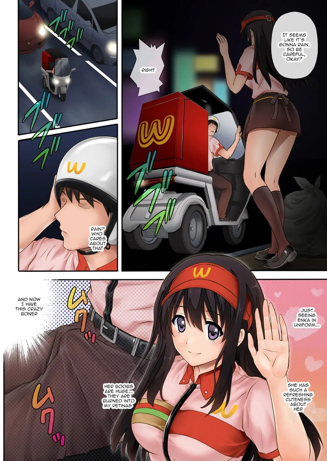 Me, Him, And The Store Manager's Night Shift page 11
