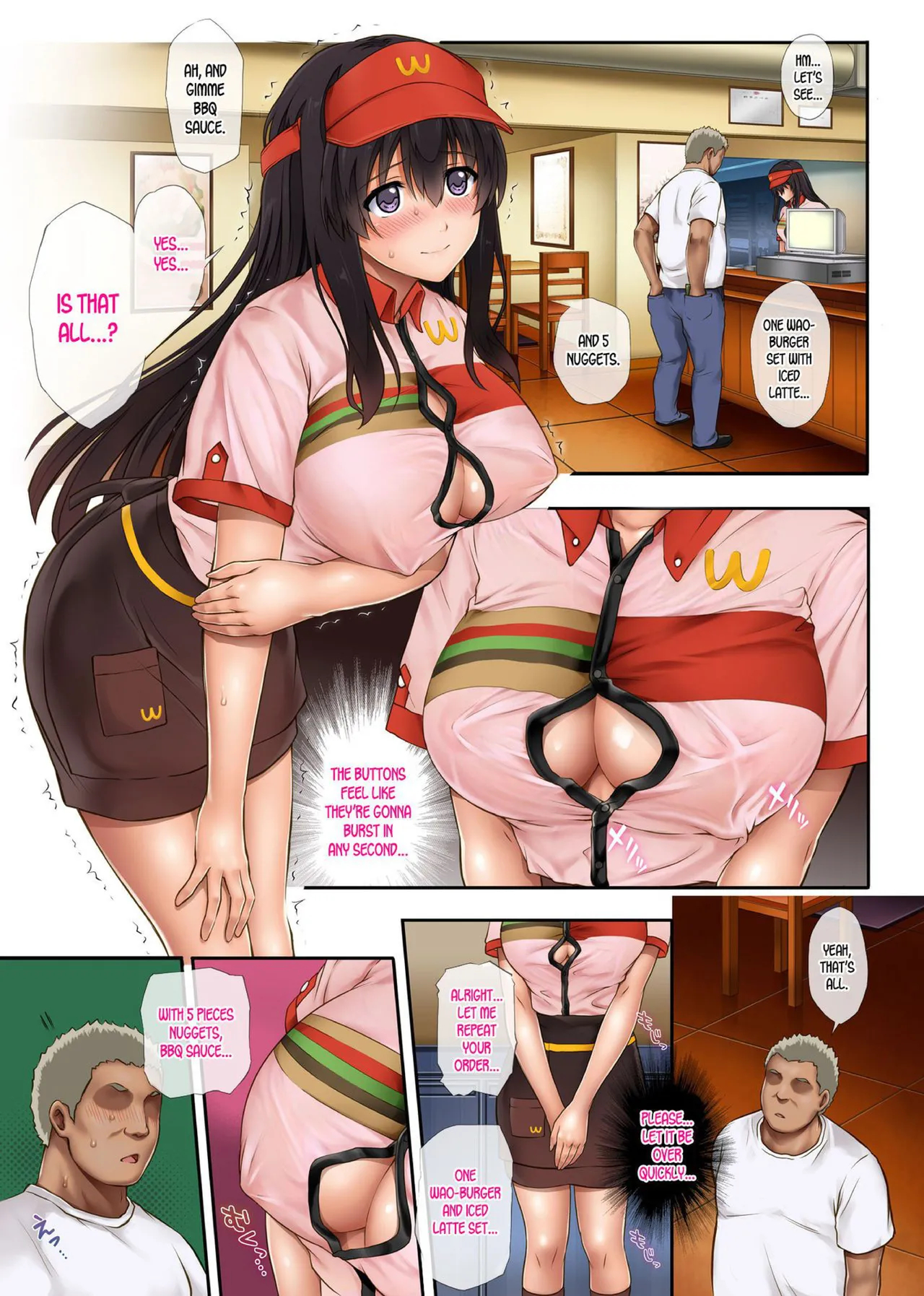 Me, Him, And The Store Manager's Night Shift page 54
