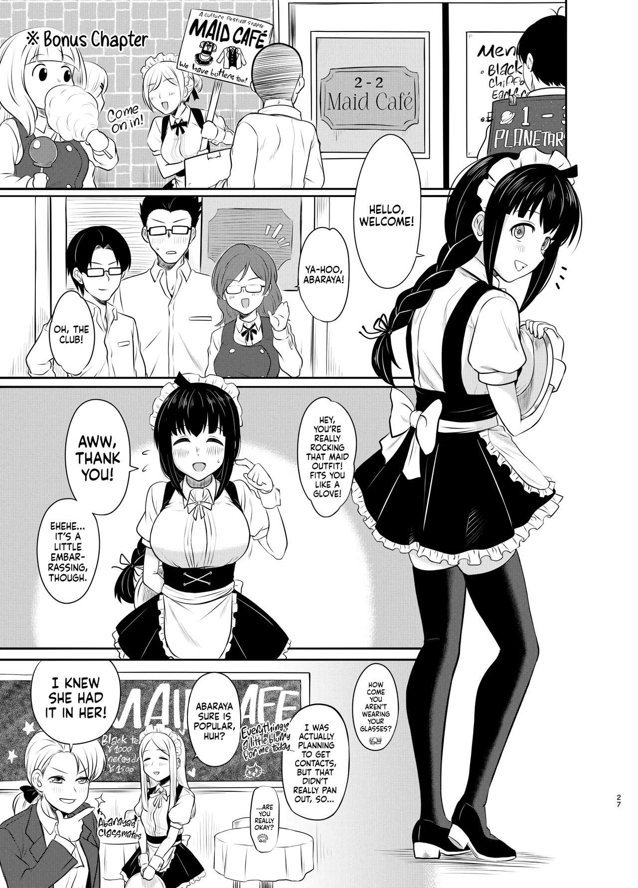 Megane Kouhai No Mousou Ero Shousetsu ー The Bespectacled Junior's Smut Fantasy Novel page 28