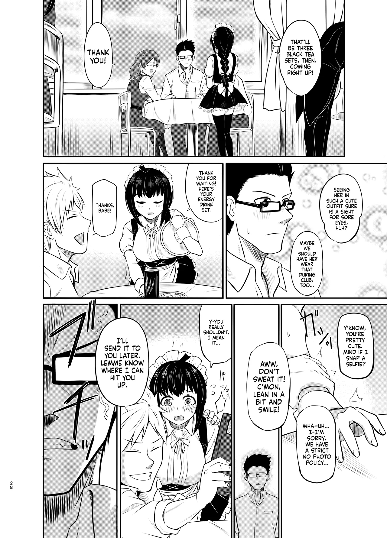 Megane Kouhai No Mousou Ero Shousetsu ー The Bespectacled Junior's Smut Fantasy Novel page 29