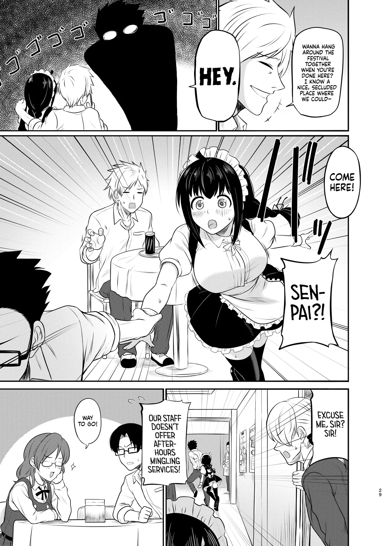 Megane Kouhai No Mousou Ero Shousetsu ー The Bespectacled Junior's Smut Fantasy Novel page 30