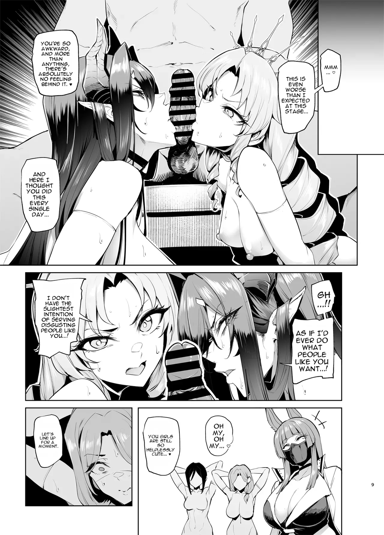 Mesu Gacha Log Goudou Benkyoukai - Sex Slave Strong Women Have No Human Rights page 9