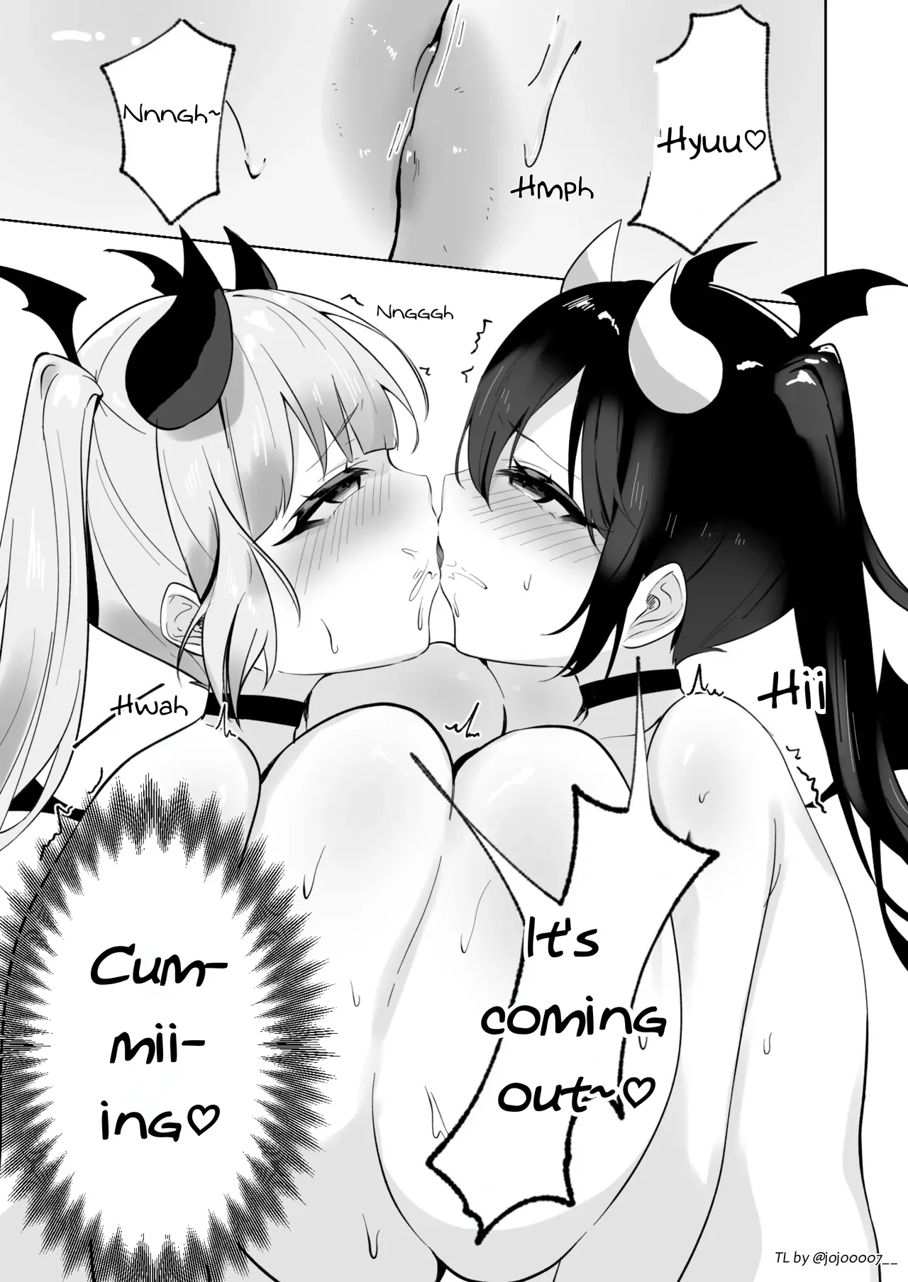 Mesugaki Succubus No Oppai Battle page 12