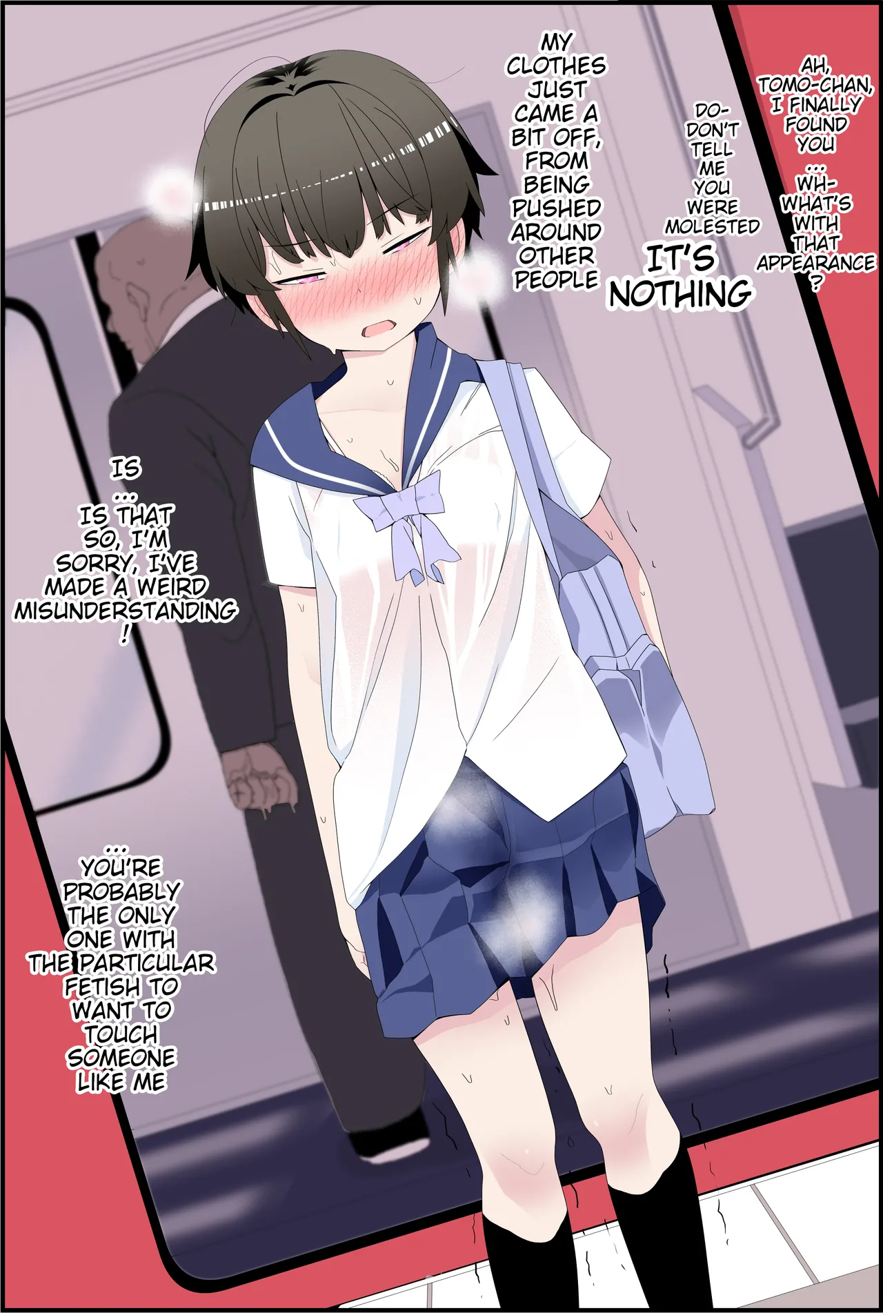 Metsuki Ga Warukute, Taido Ga Kitsu Kute, Chibi De Hinnyuu Na Boku No Kanojo Wa Angai Netorareru page 19